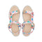 Sporty Jb Multi Monogr Flats Sandals