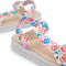 Sporty Jb Multi Monogr Flats Sandals
