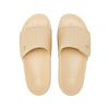 Slide Raffia Flats Sandals