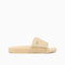 Slide Raffia Flats Sandals