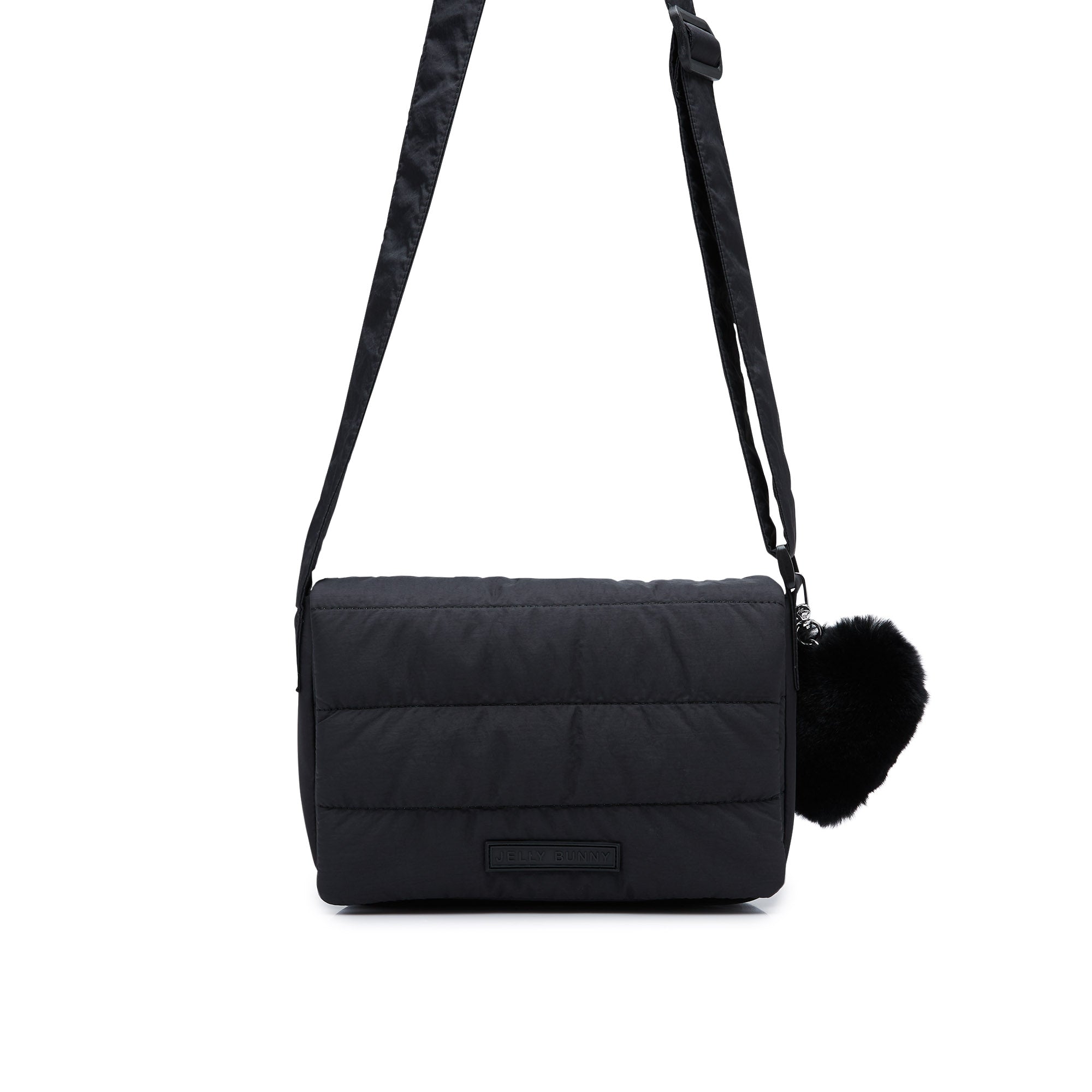 Black jelly online crossbody purse