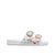 Jane Fruity Flats Sandals Shoes White