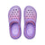 Craze Ombre Logomania Flats Sandals Shoes Purple