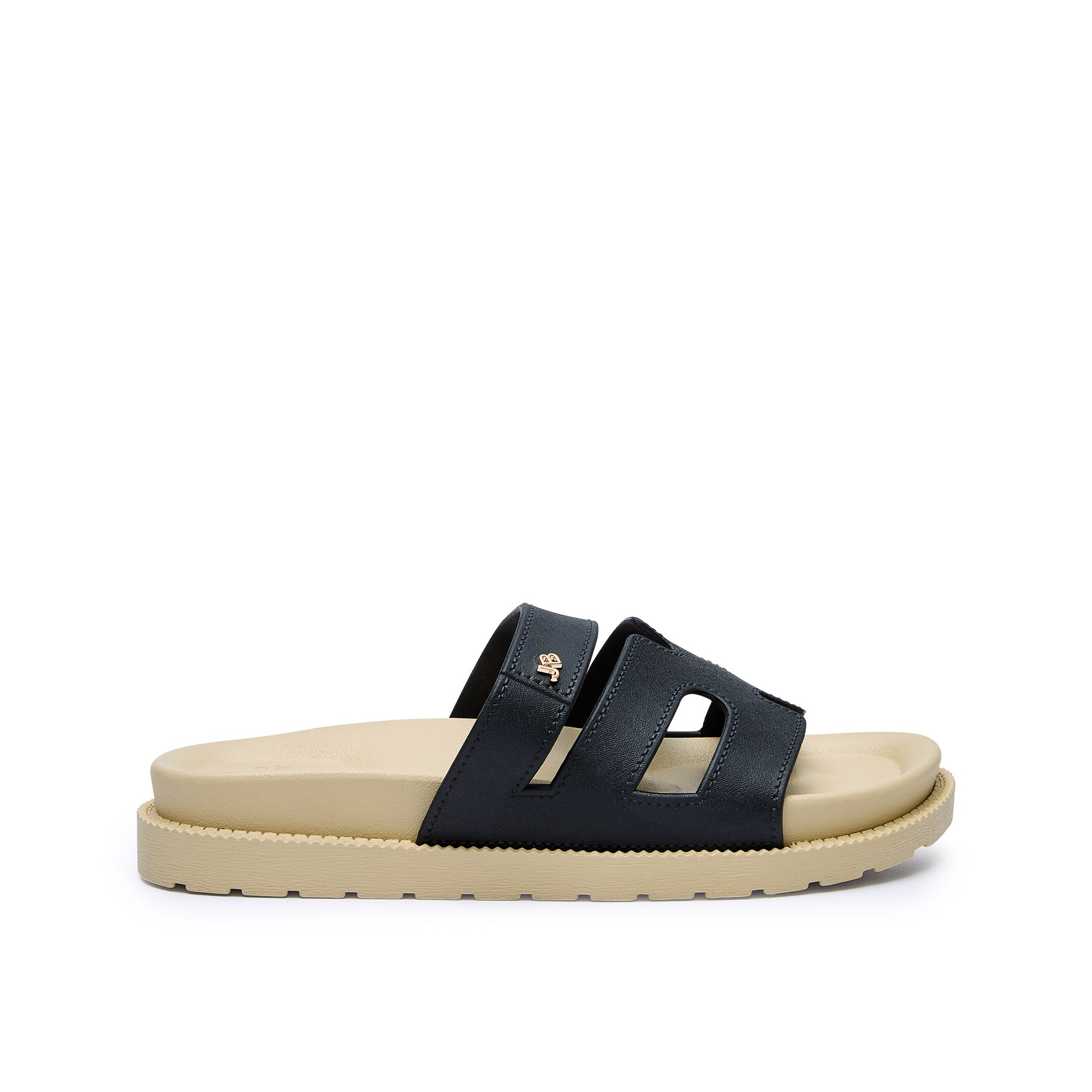 Sena Plain Printed Black