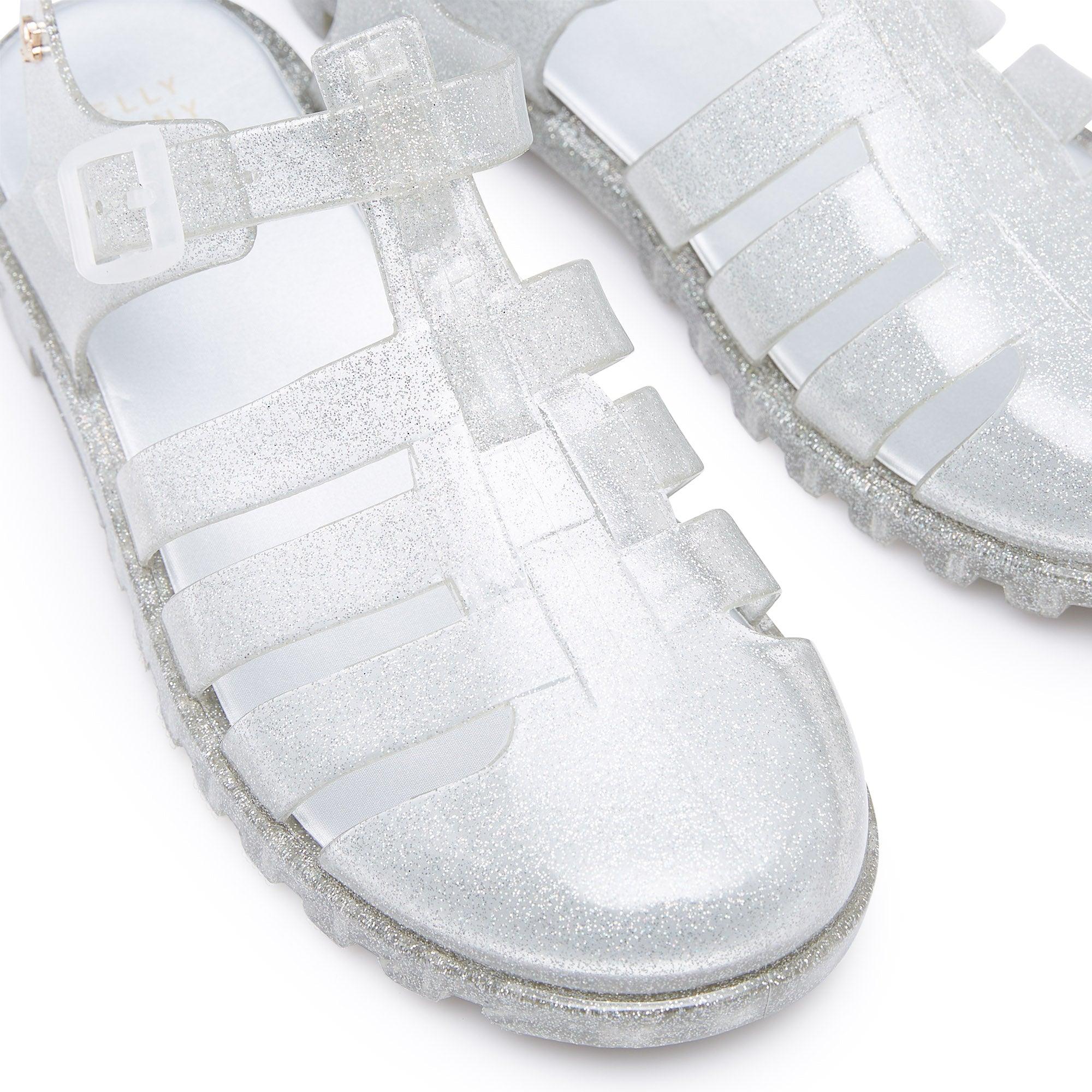 Nasia Plain Glitter Multi 2
