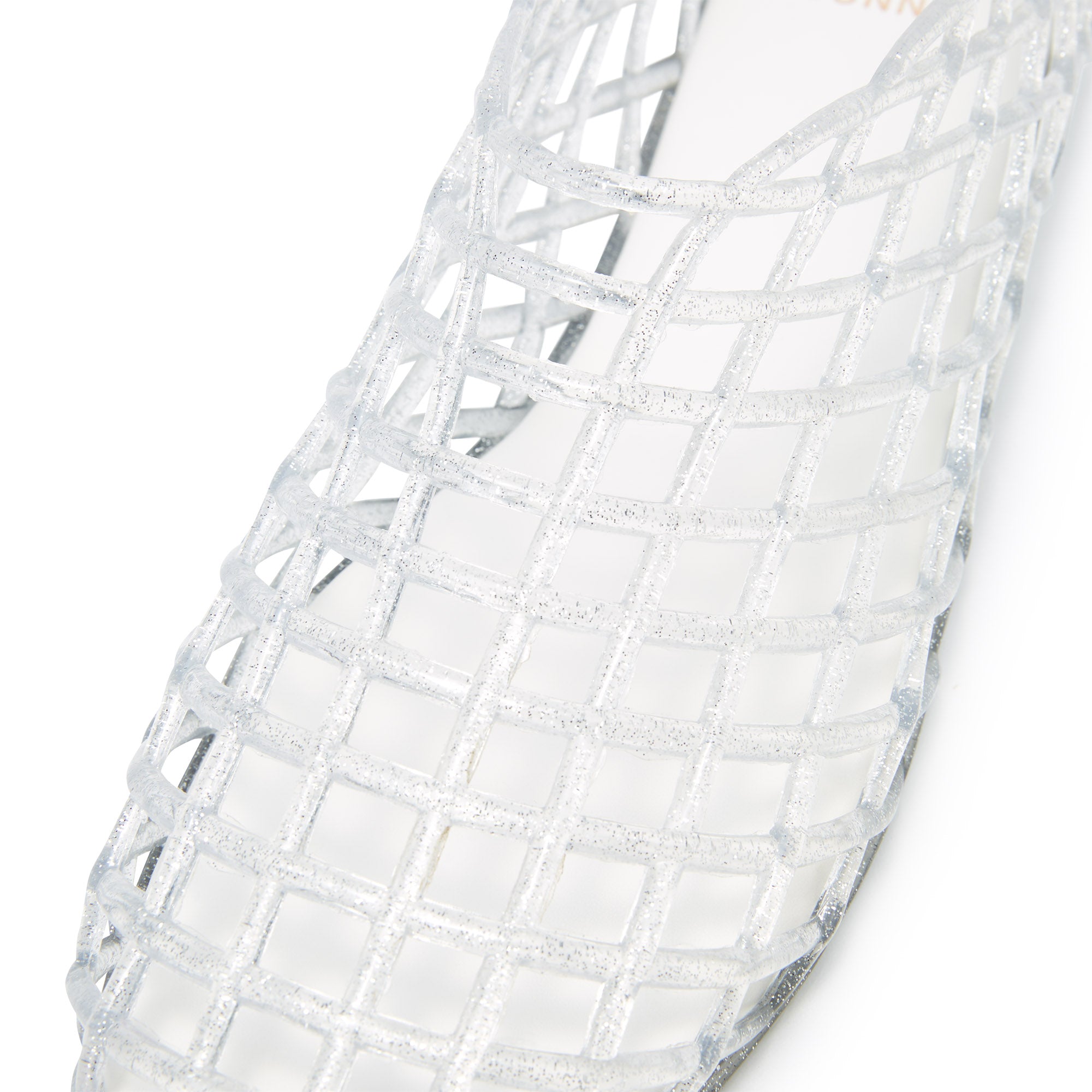 Manon Flat Sandals Silver - Main Image