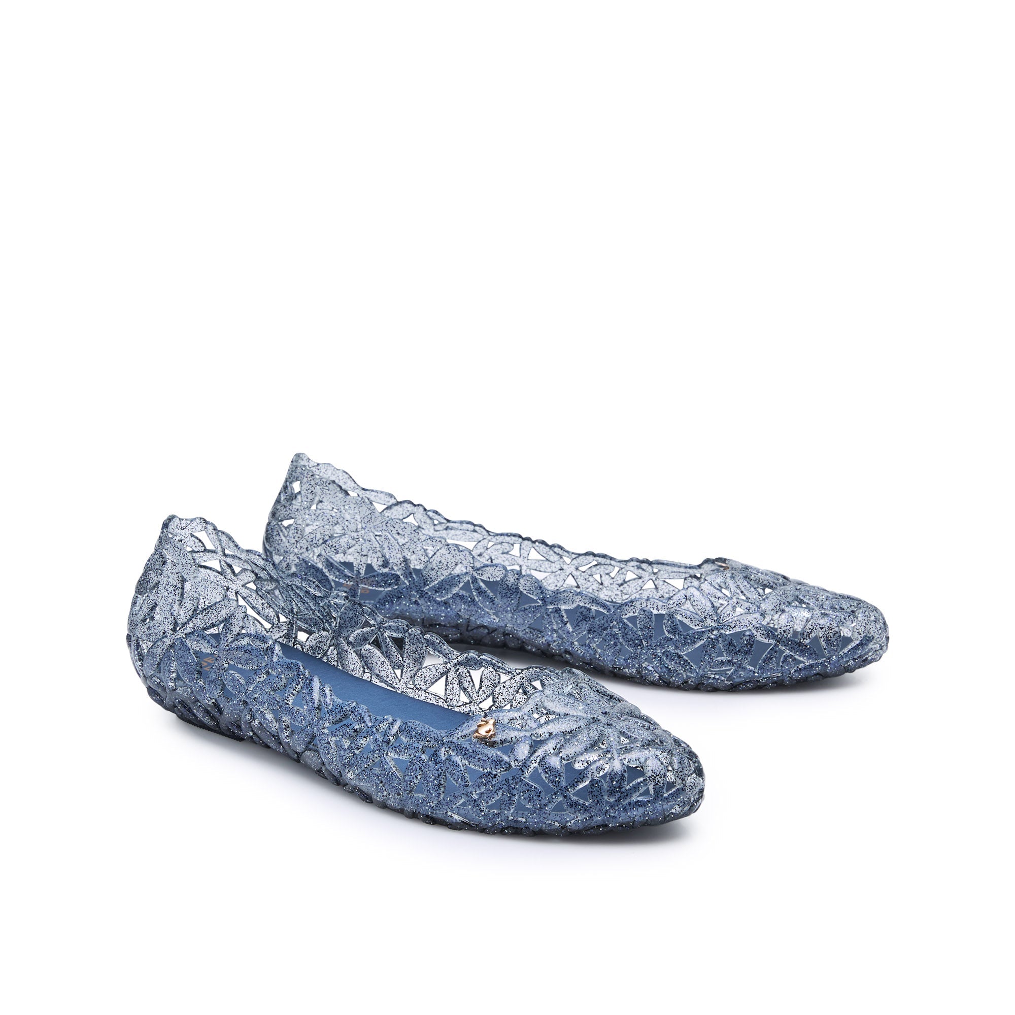 Morgana Glitter Flat Ballerinas