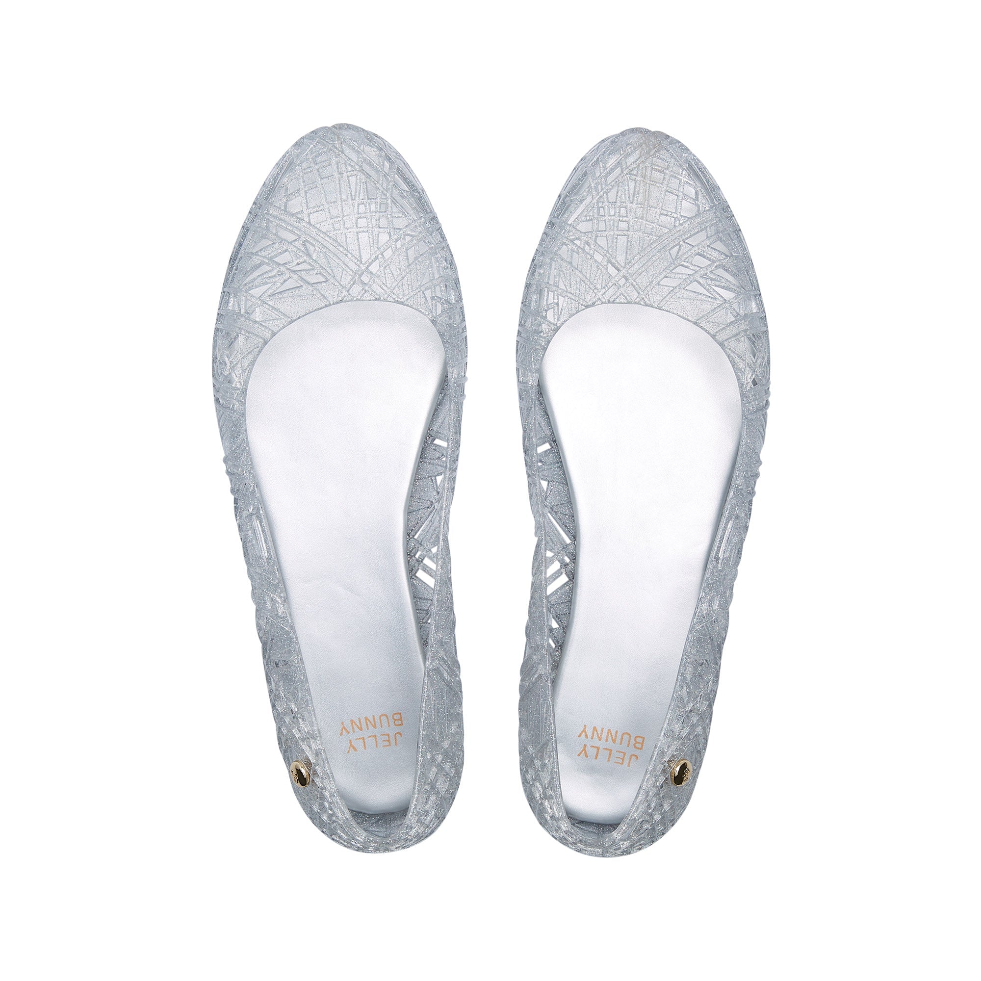 Morgana Glitter Flat Ballerinas Glitter Multi