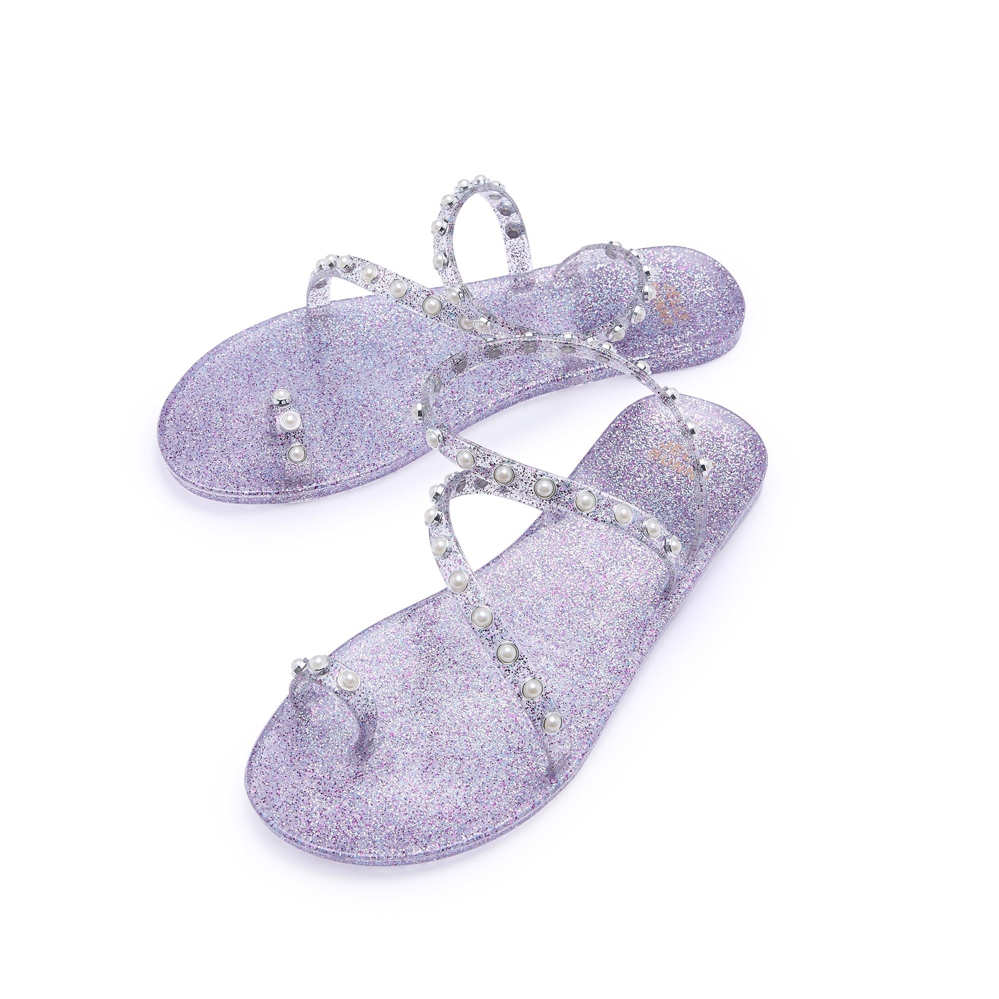 Rocco Moneo Flat Slingbacks Purple