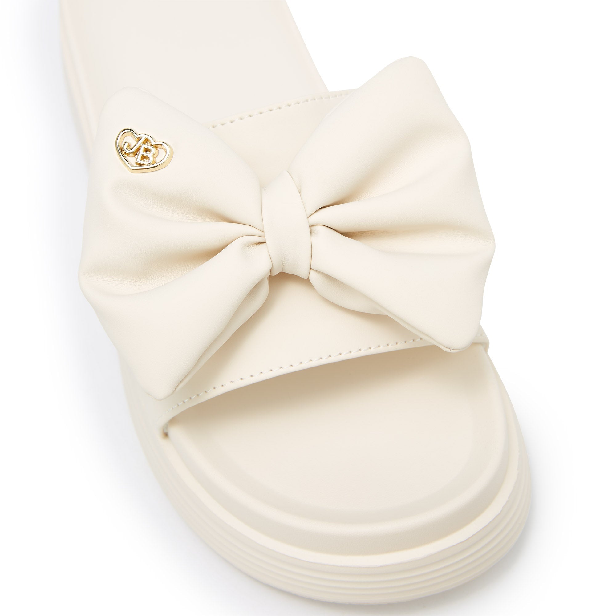 Chani Platform Sandals White