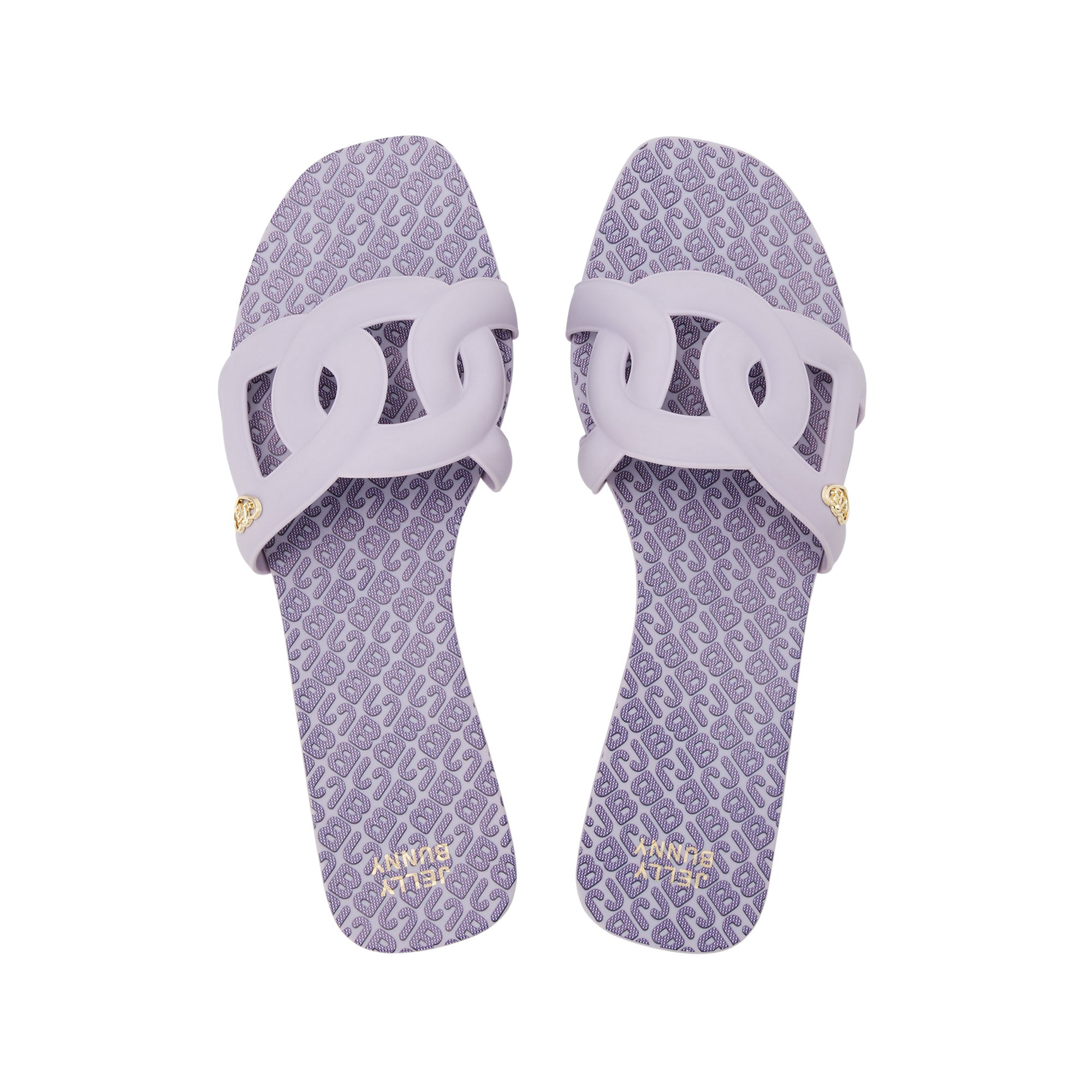 Grase Mono Jessica Flat Sandals Purple