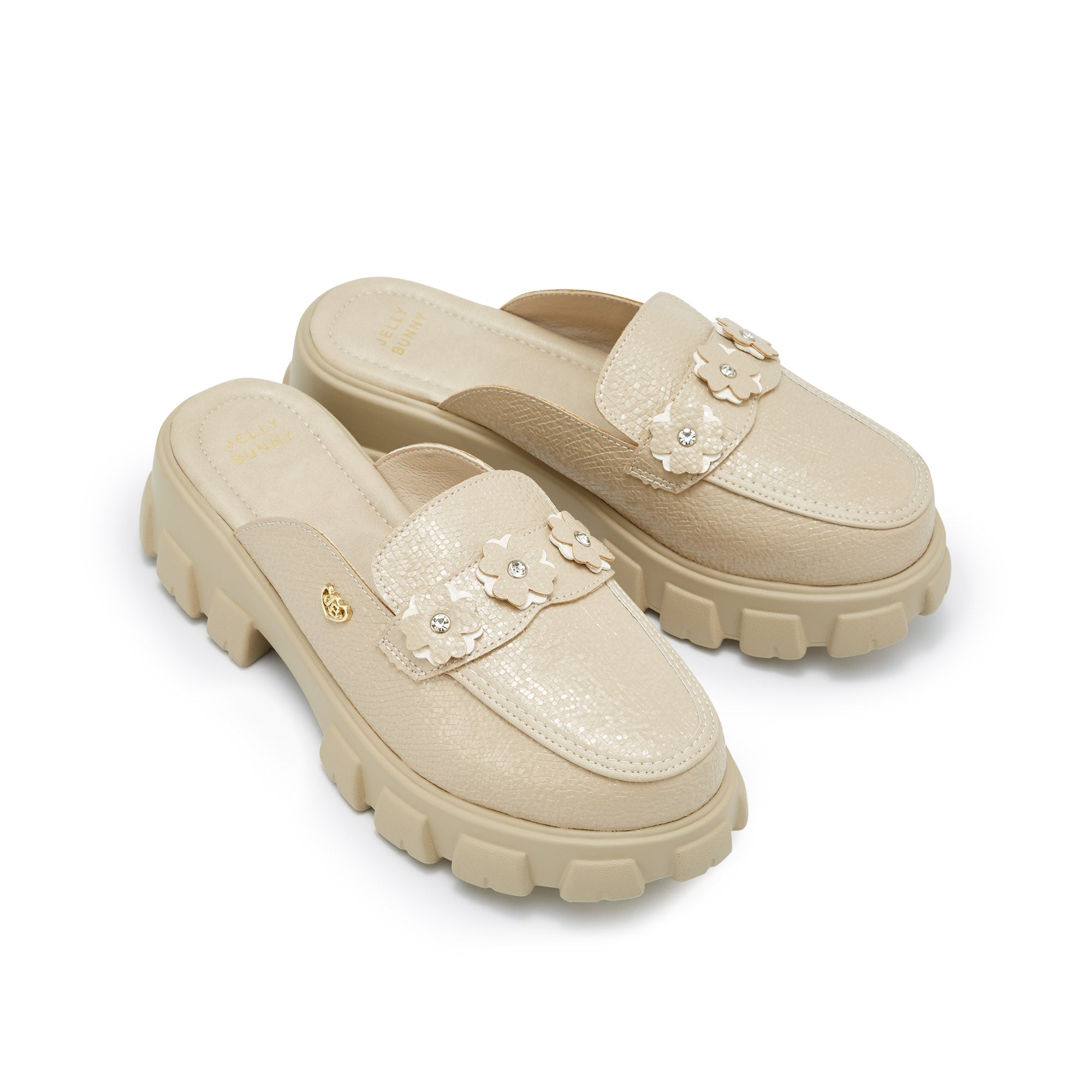 Maggie Baileena Platform Sandals Beige