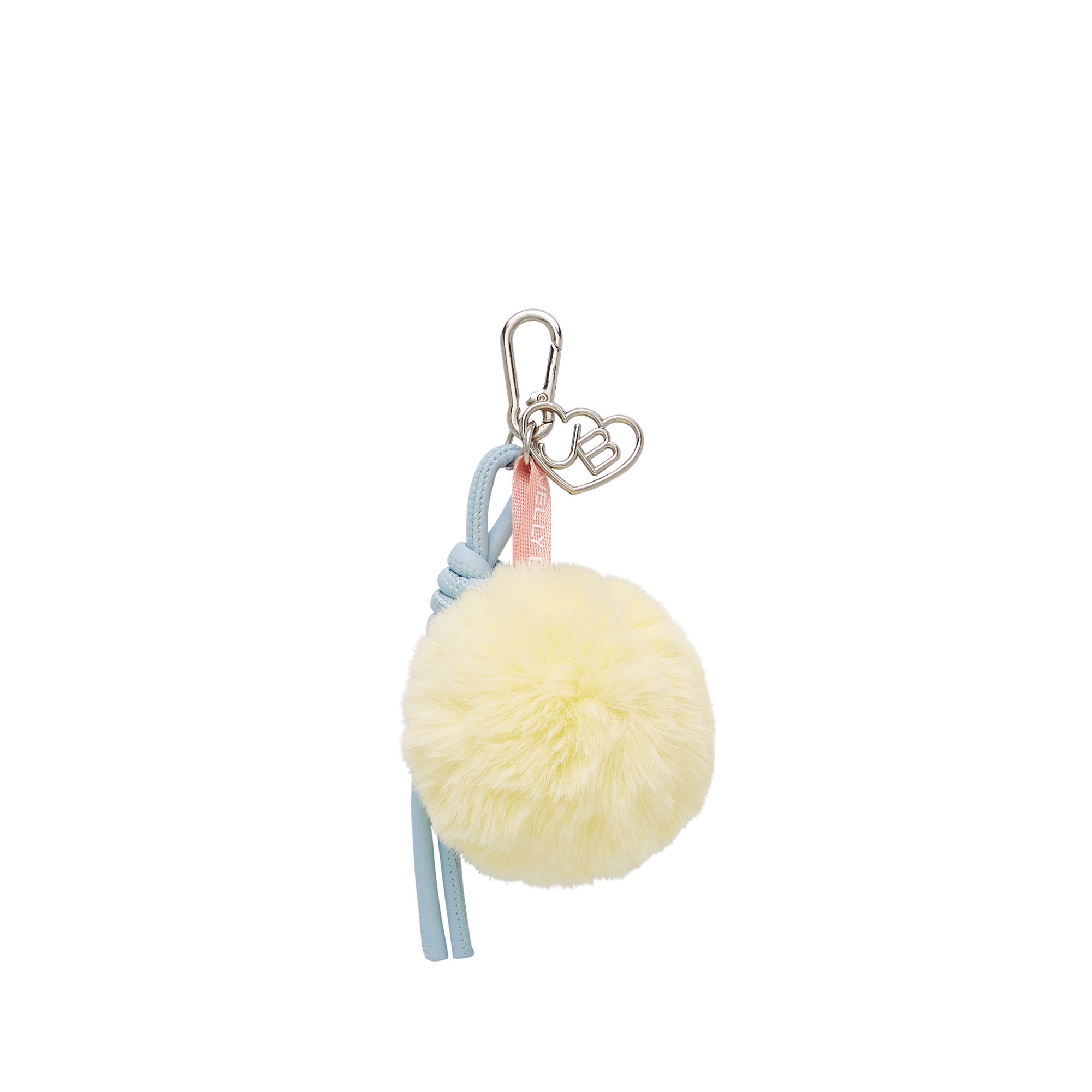 PomPom Keychain Light Yellow
