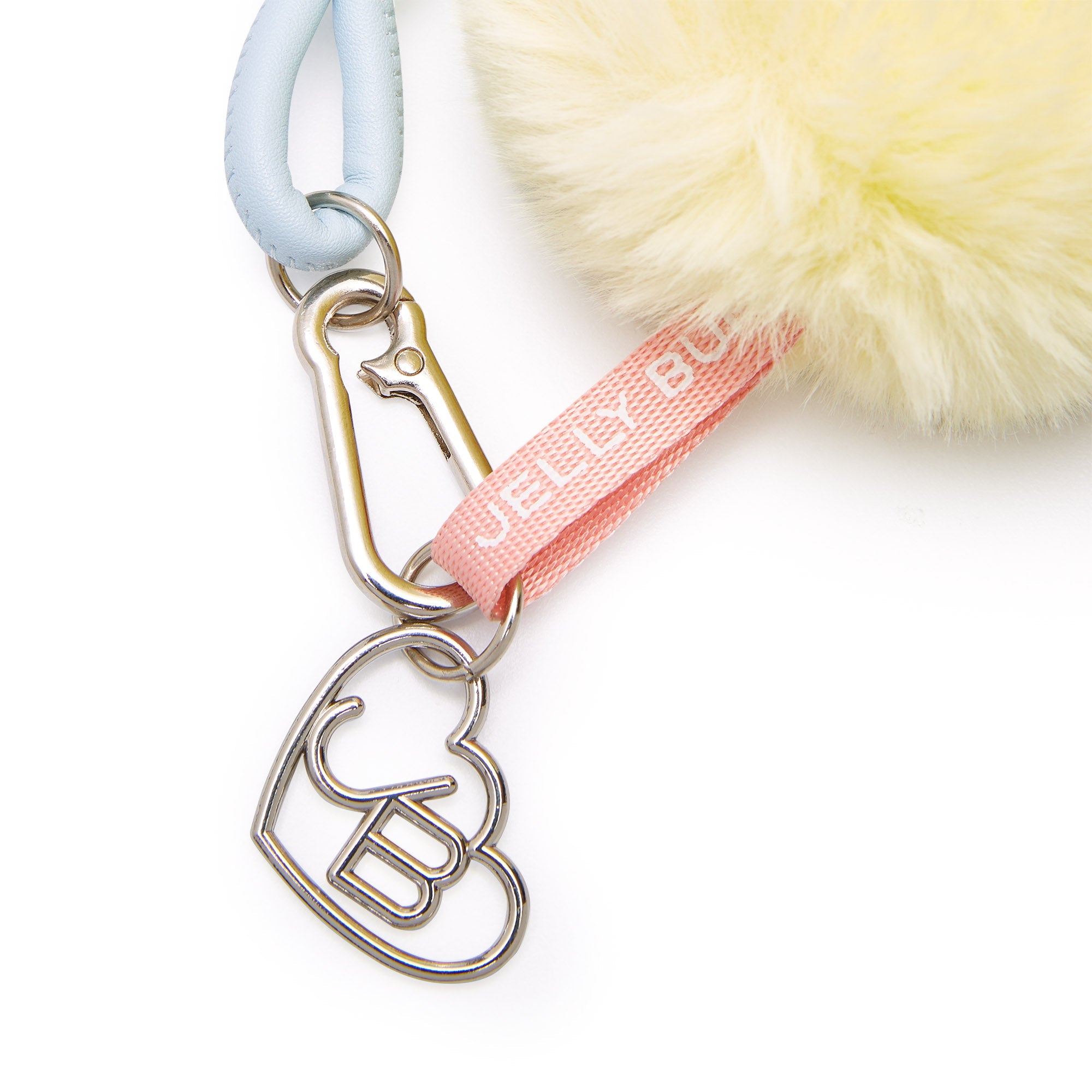 PomPom Keychain Light Yellow