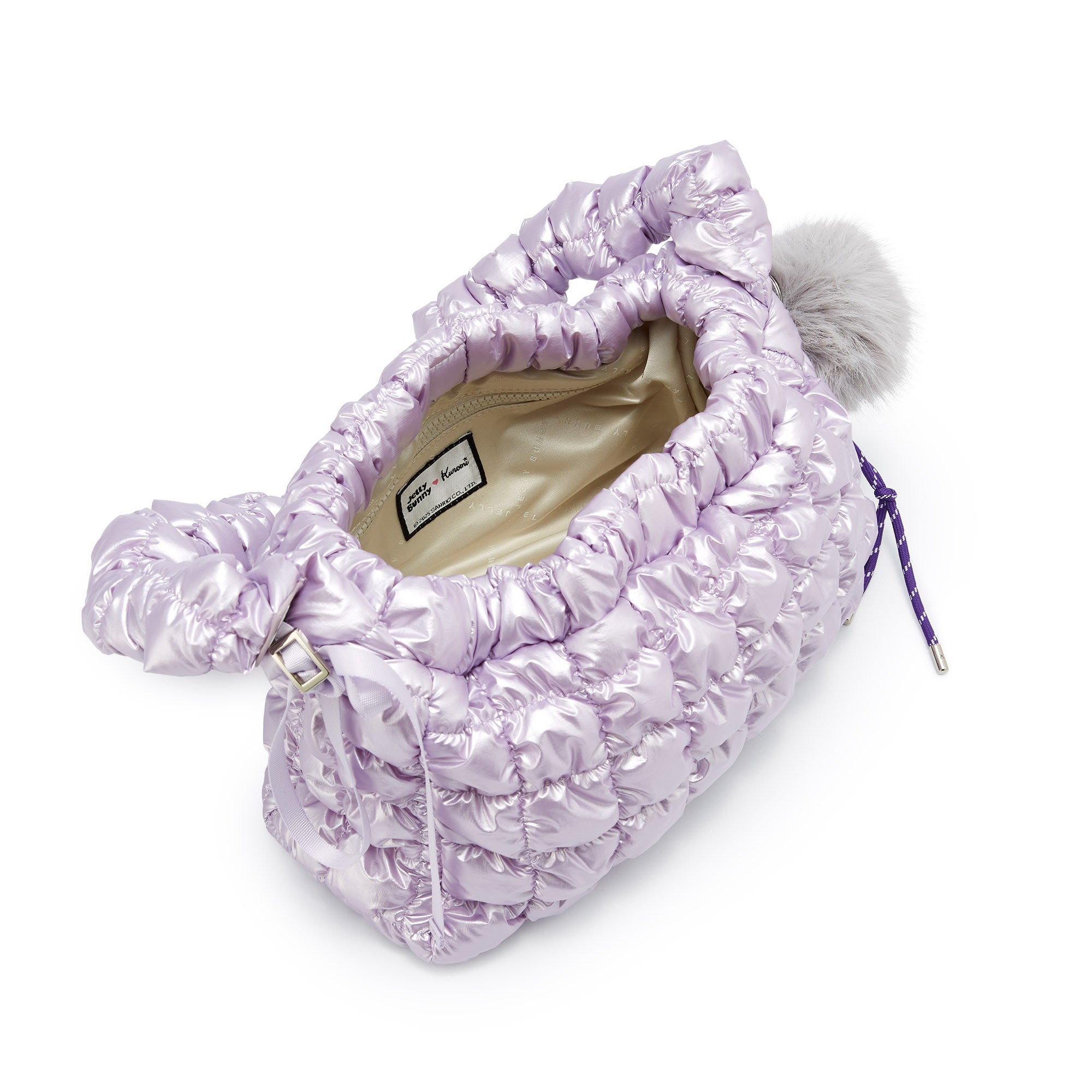 Kuromi Castrony Crossbody Bag Metalic Purple