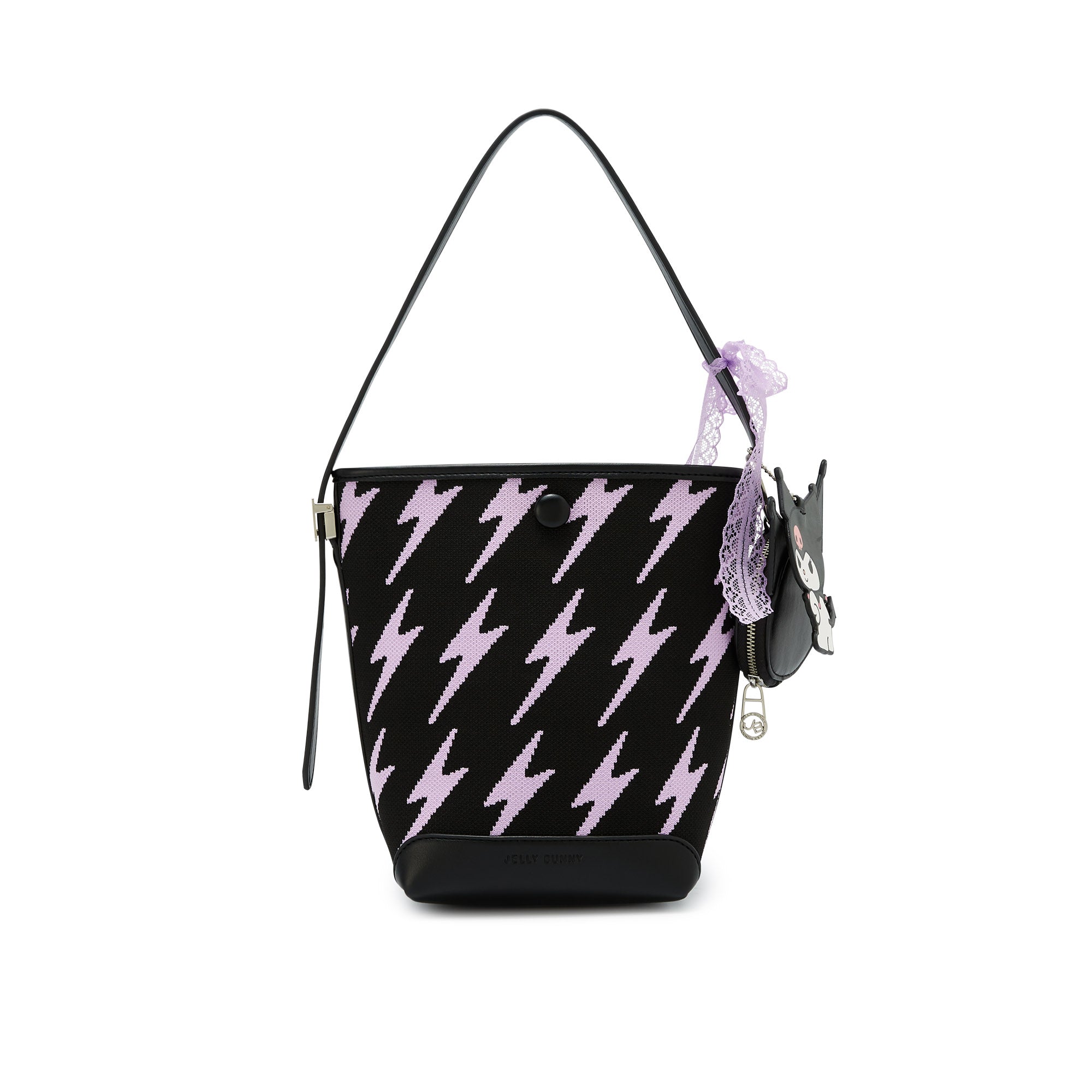 Kuromi Ronnie Tote Bag Black