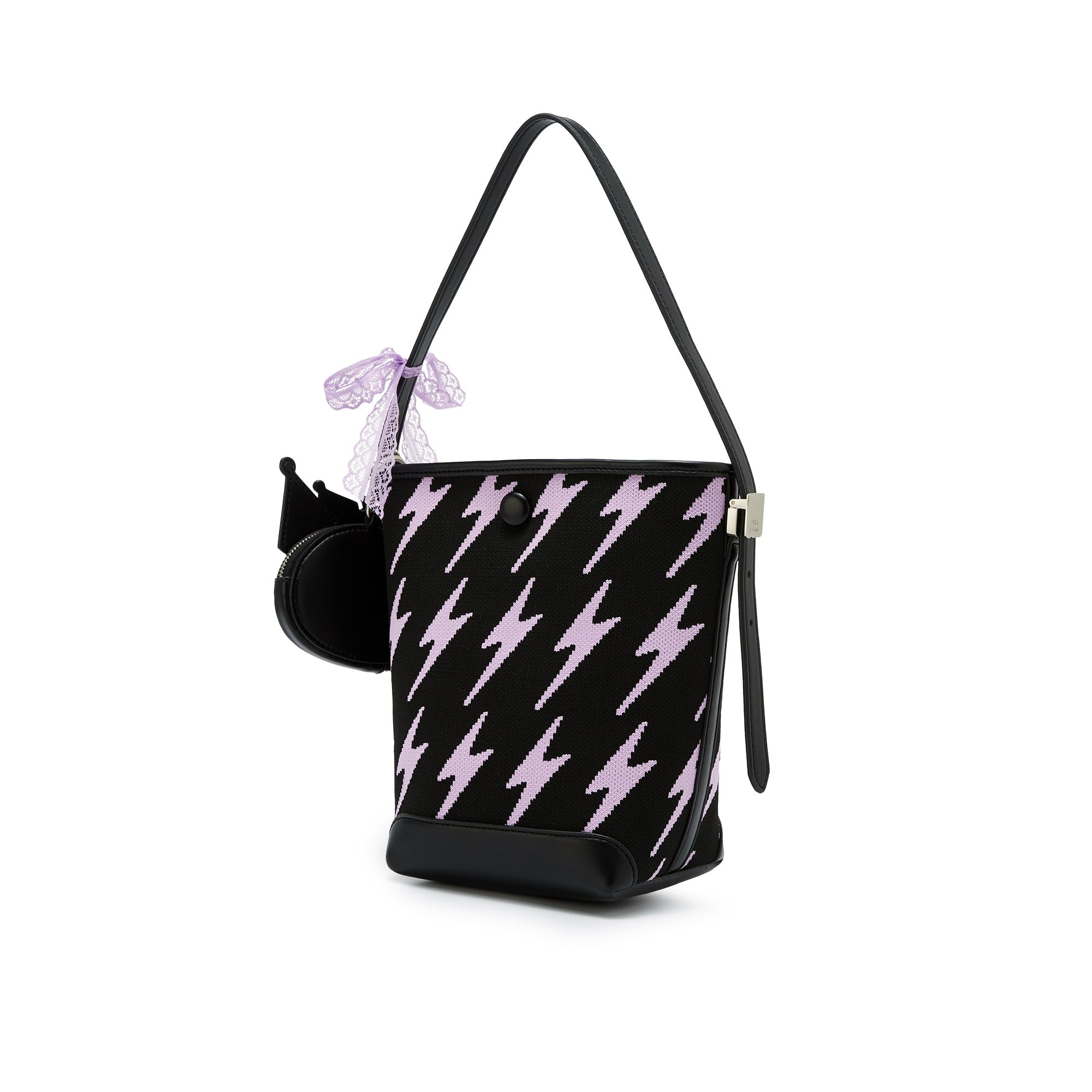Kuromi Ronnie Tote Bag Black