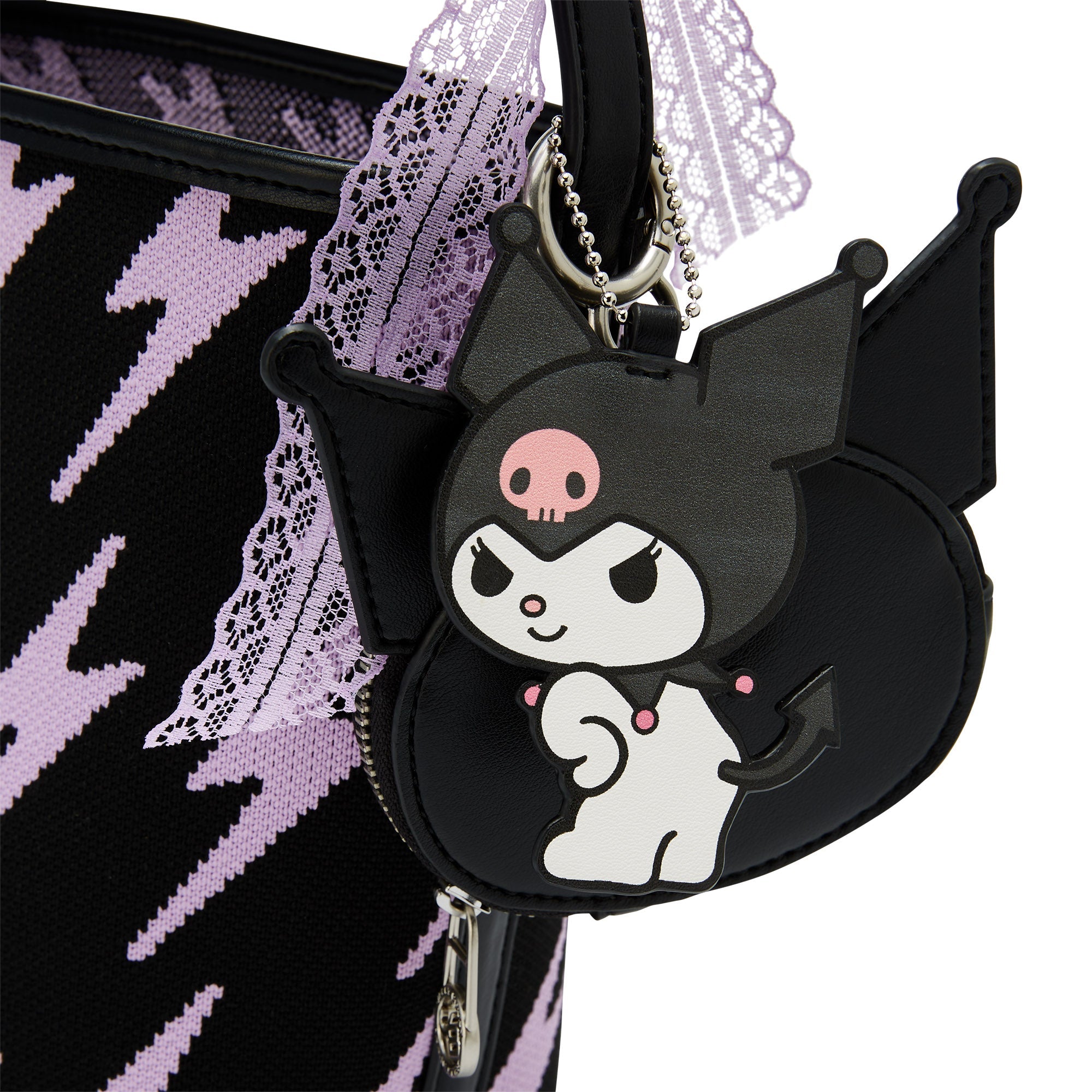 Kuromi Ronnie Tote Bag Black