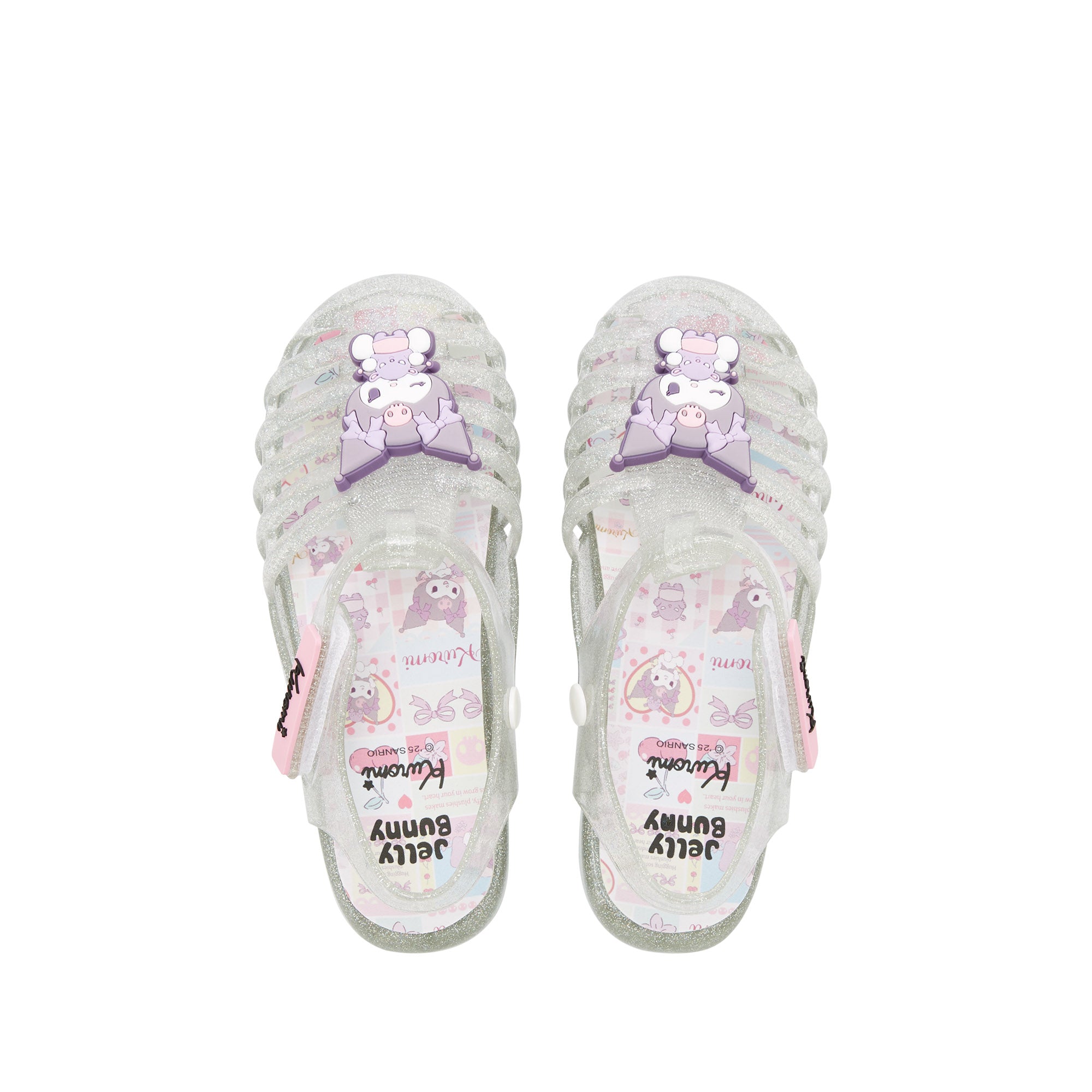 Mini Unicorn Keiko Platform Sandals For Girls Glitter Multi 2