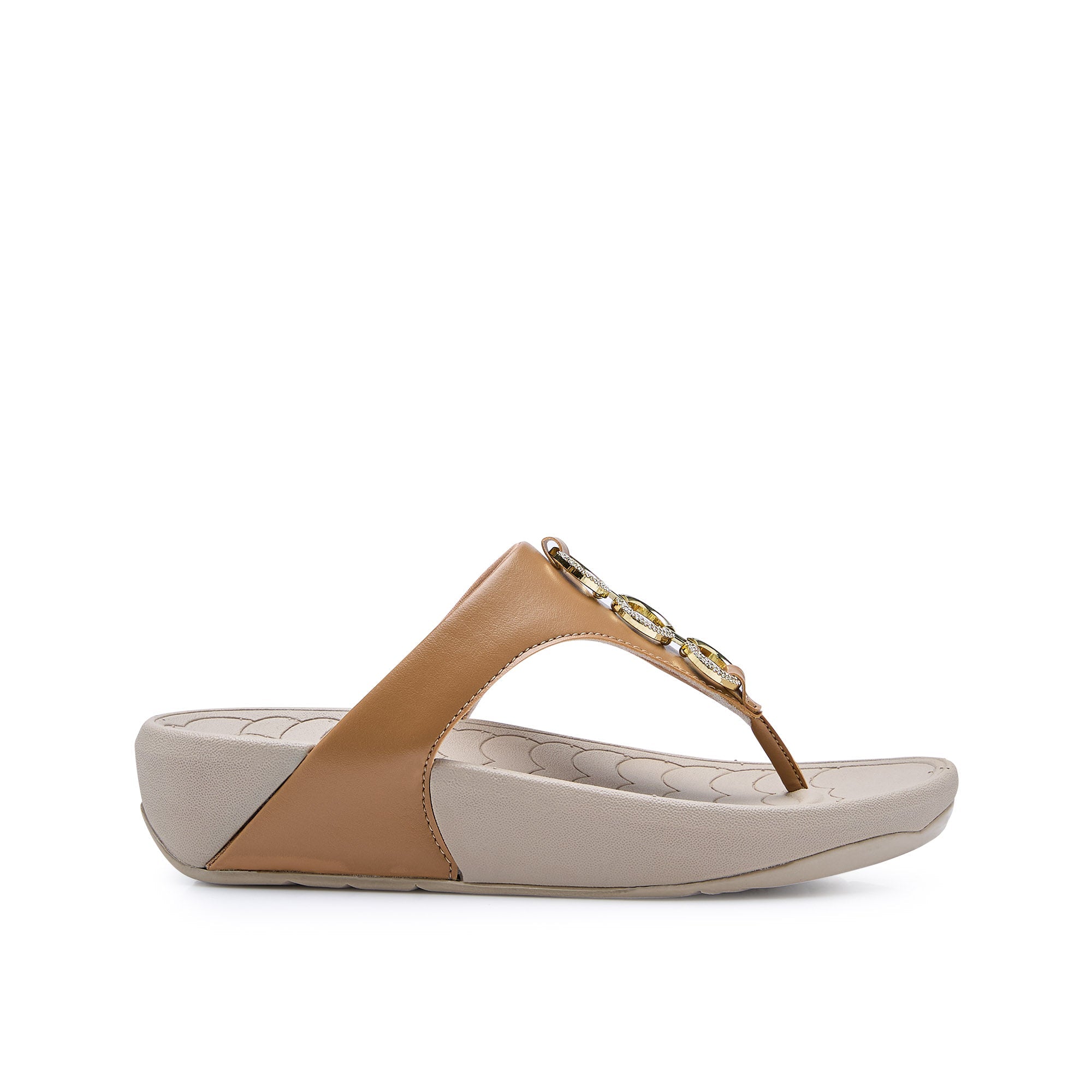 Bunny Soft Flip Flops Brown