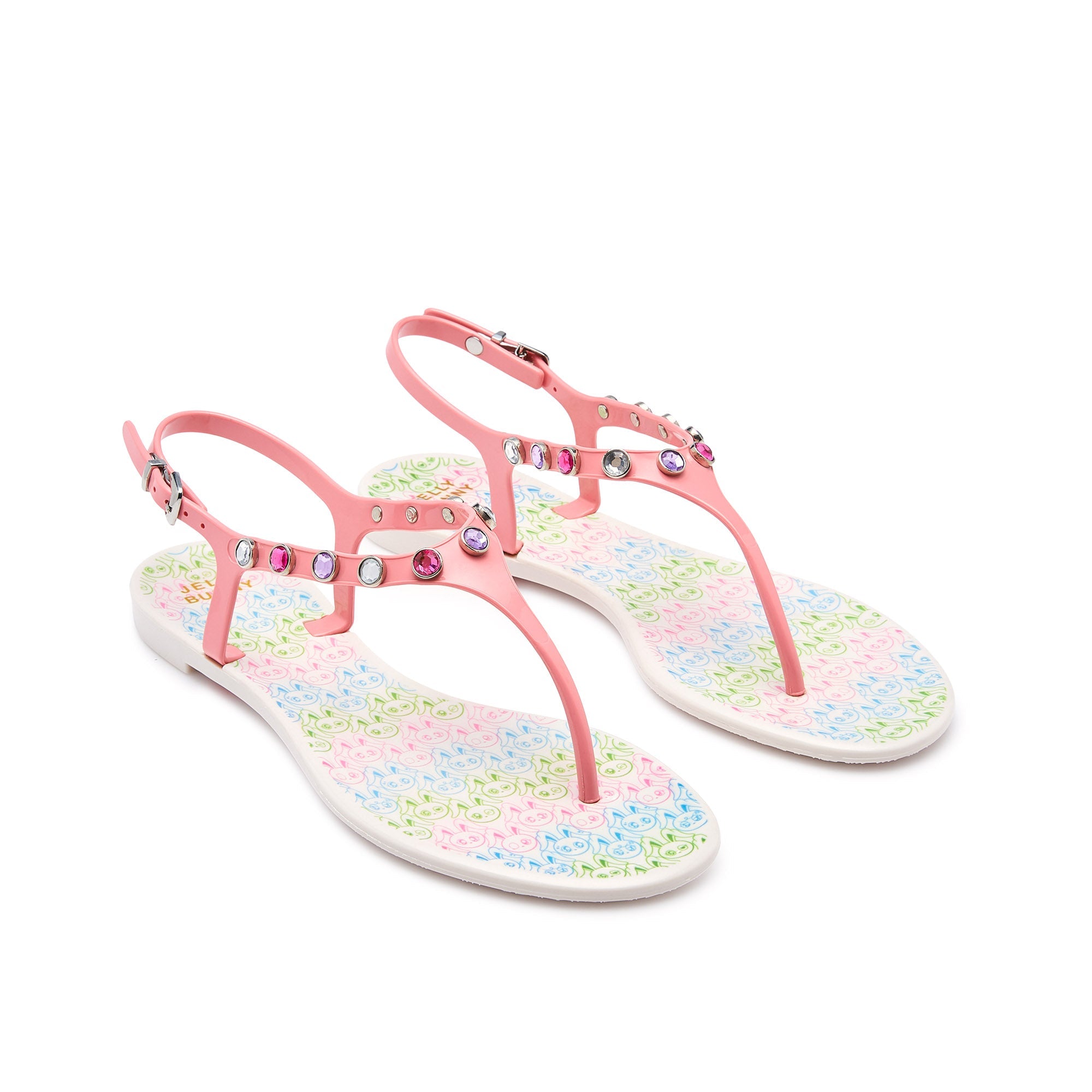 Vivian Ario Sandals White
