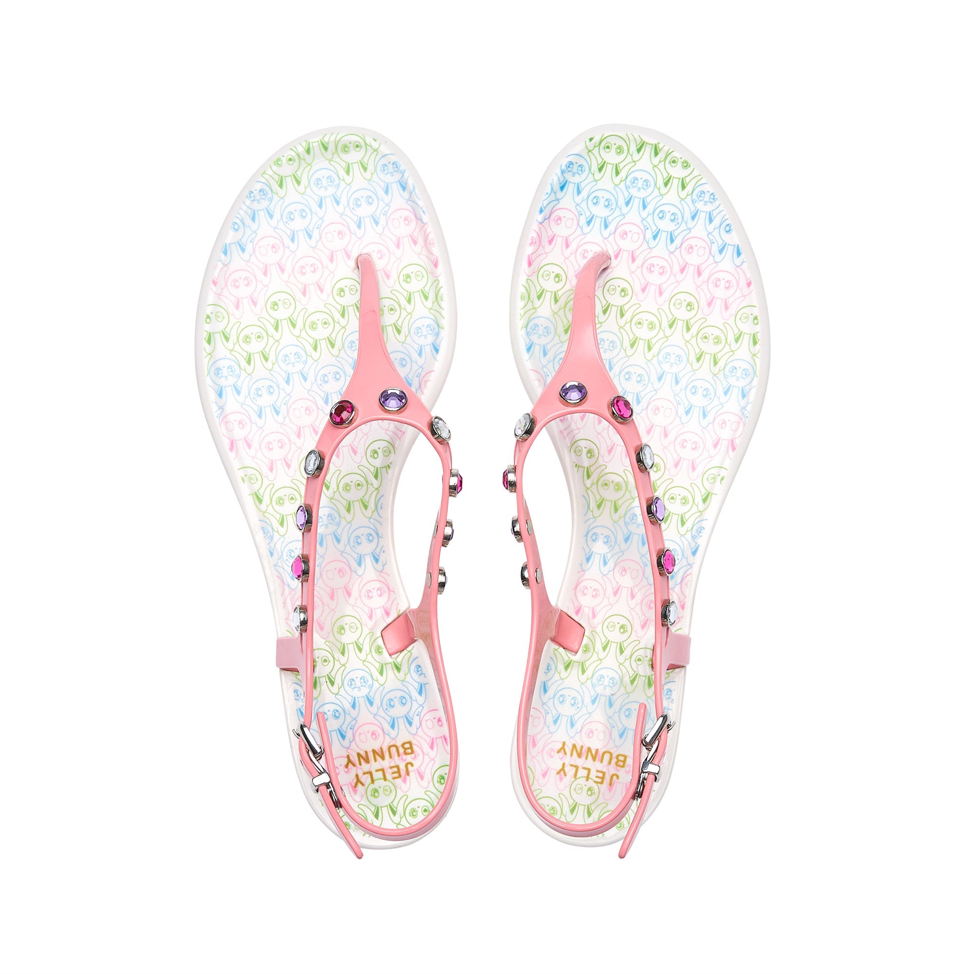 Vivian Ario Sandals White