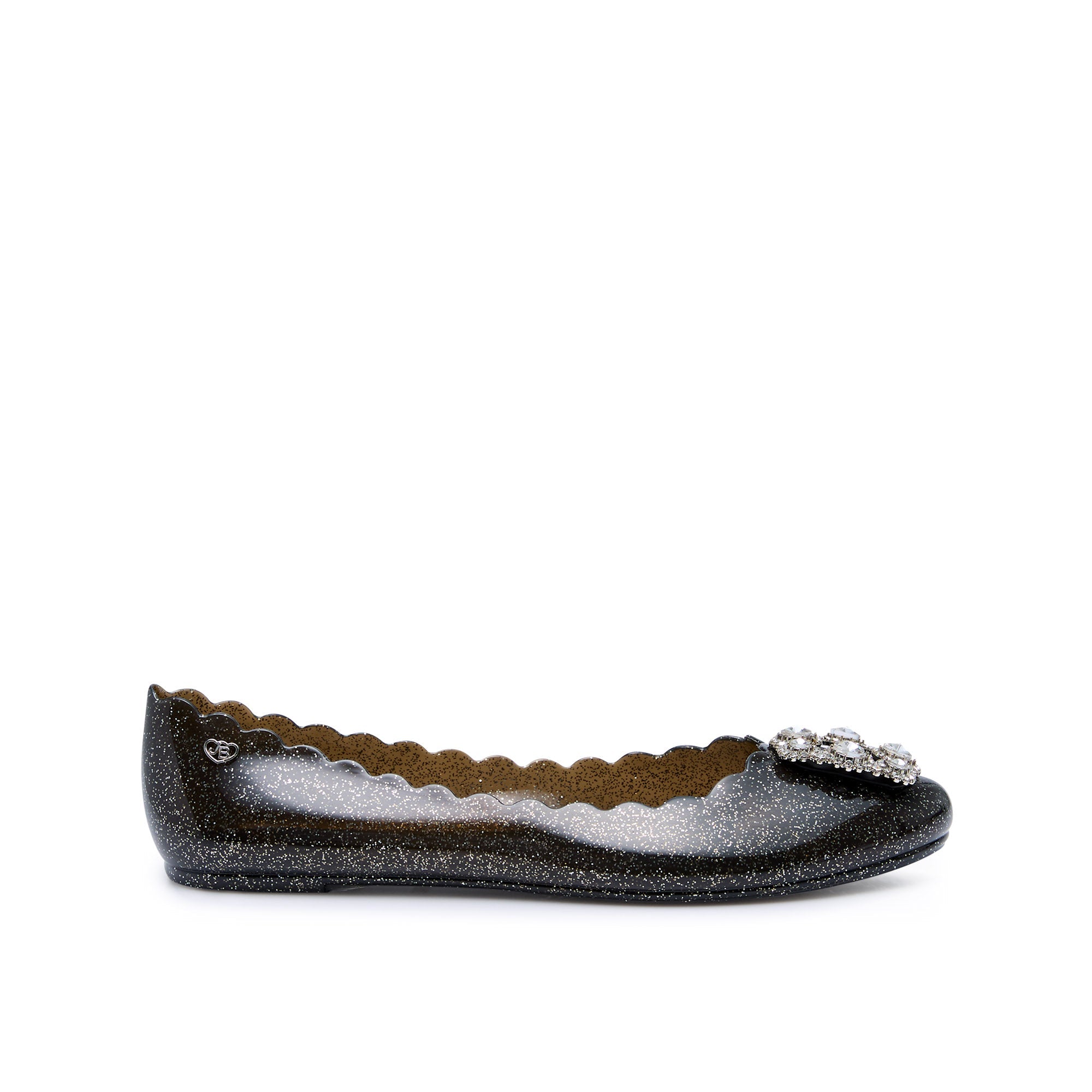 Sophie Clara Ballerinas Glitter Black