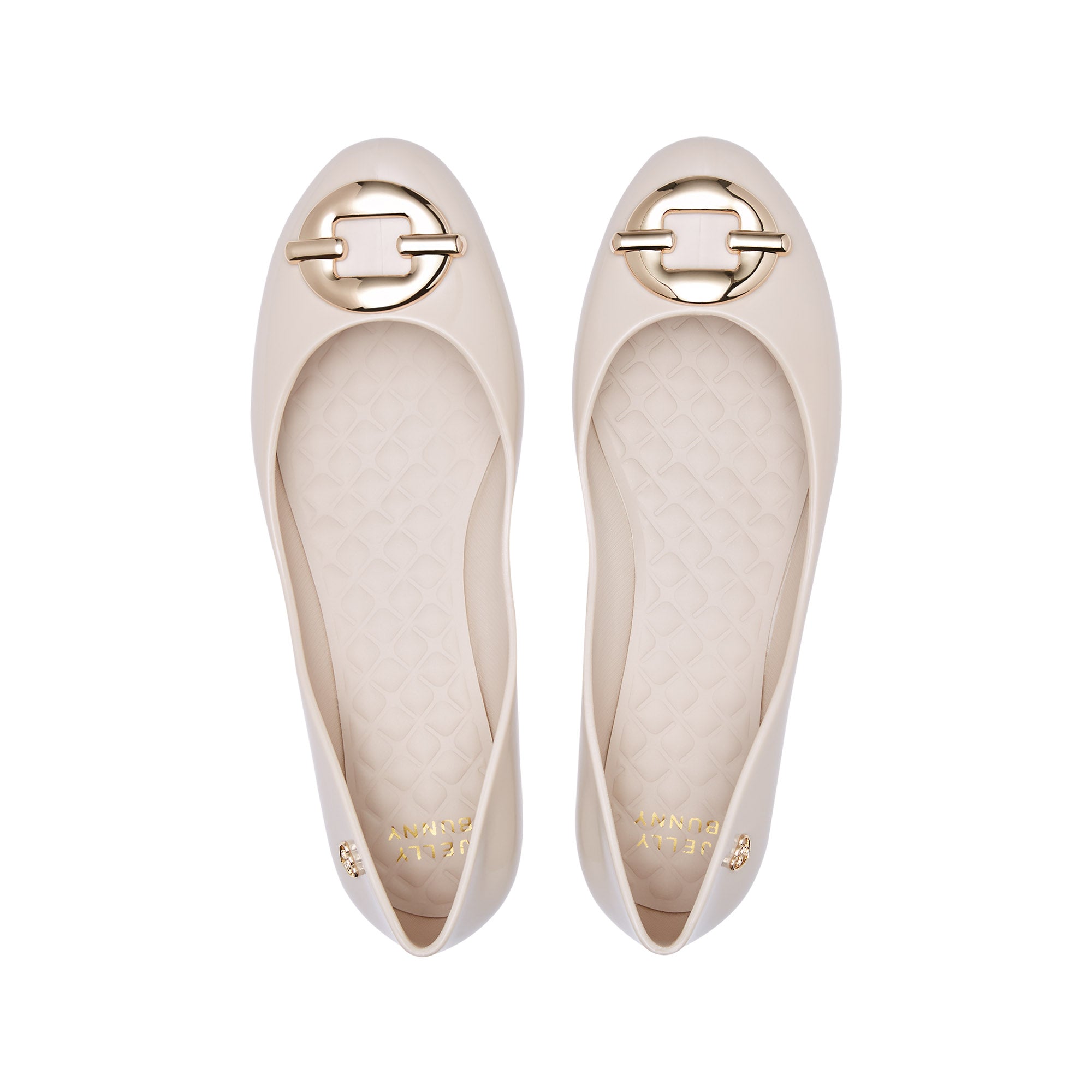 Melina Mako Ballerinas Ivory