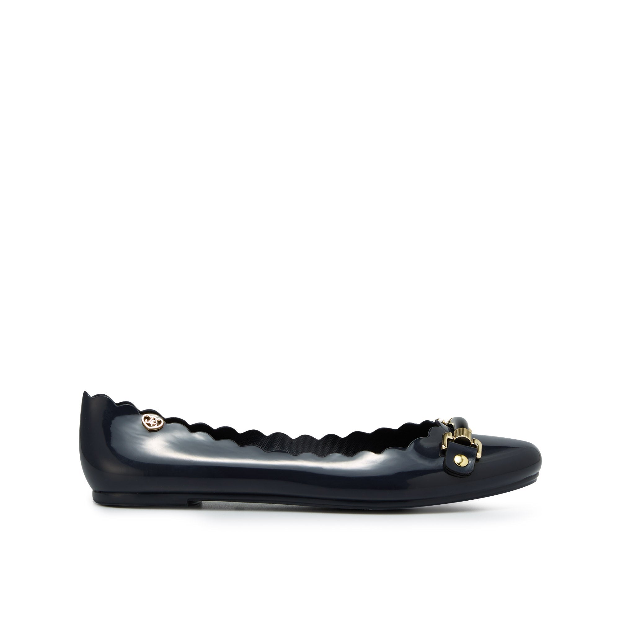 Sophie Nene Flat Ballerinas Dark Grey