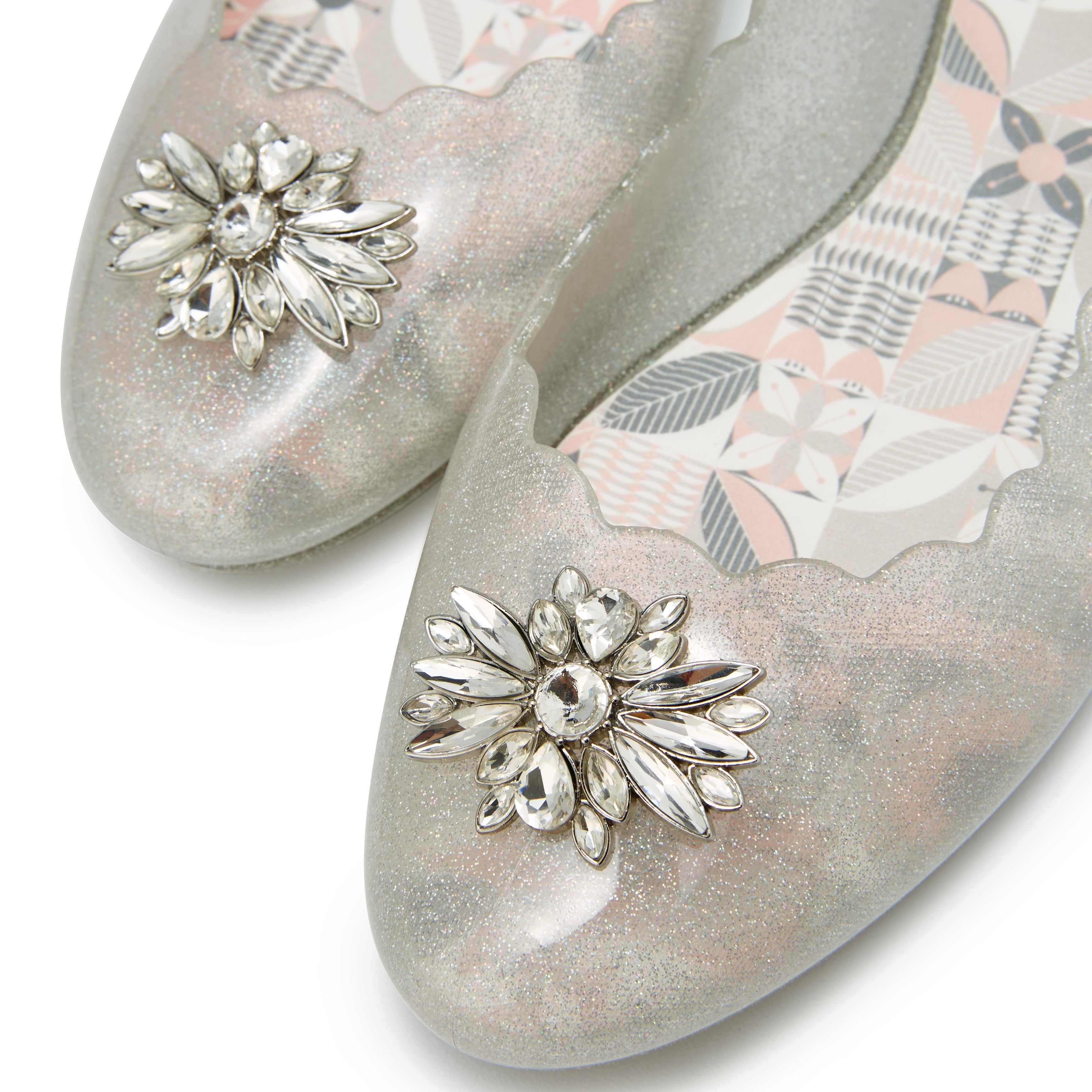 Sophie Demi Flat Ballerinas Glitter Multi 2