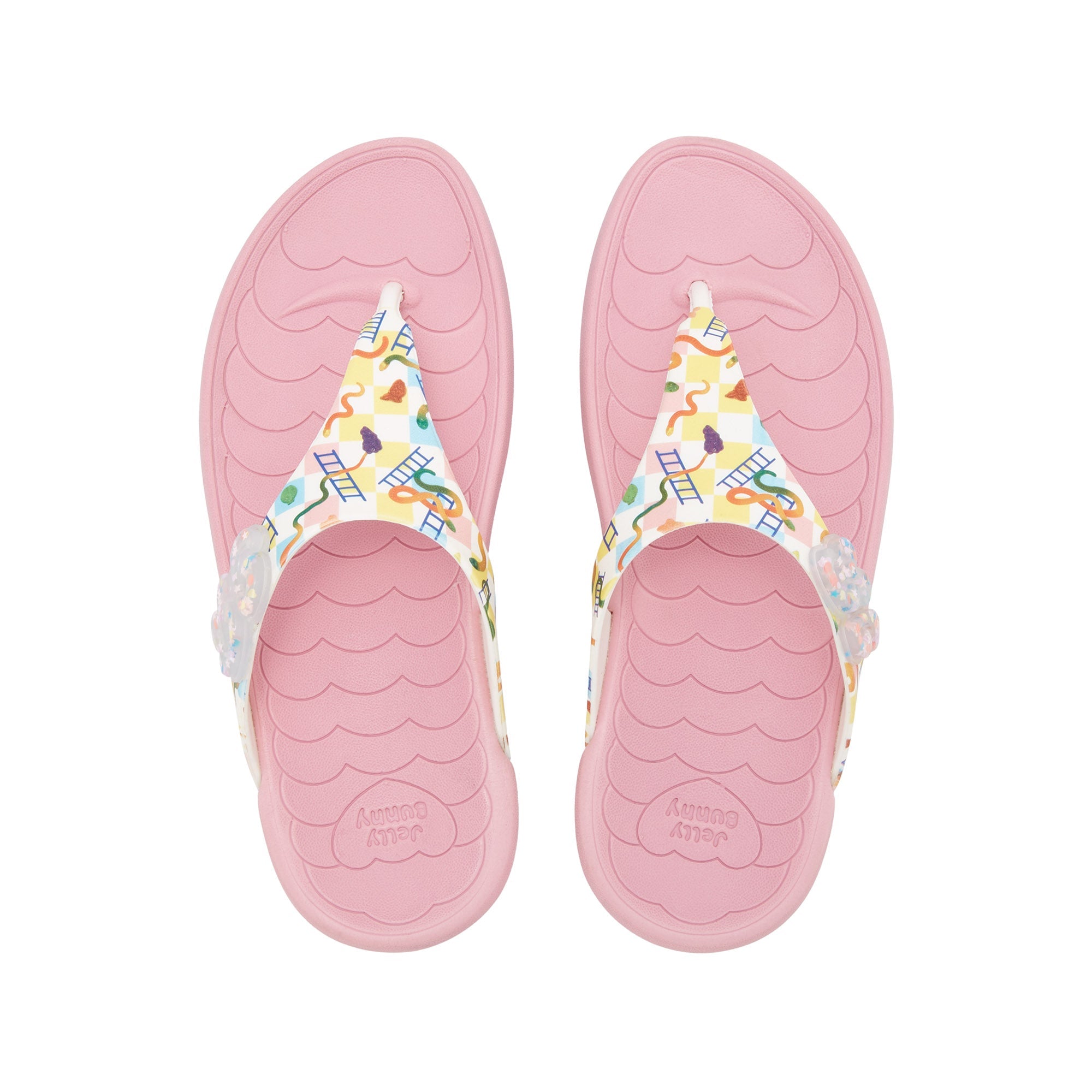 Bunny Soft Winona Flat Sandals Pink
