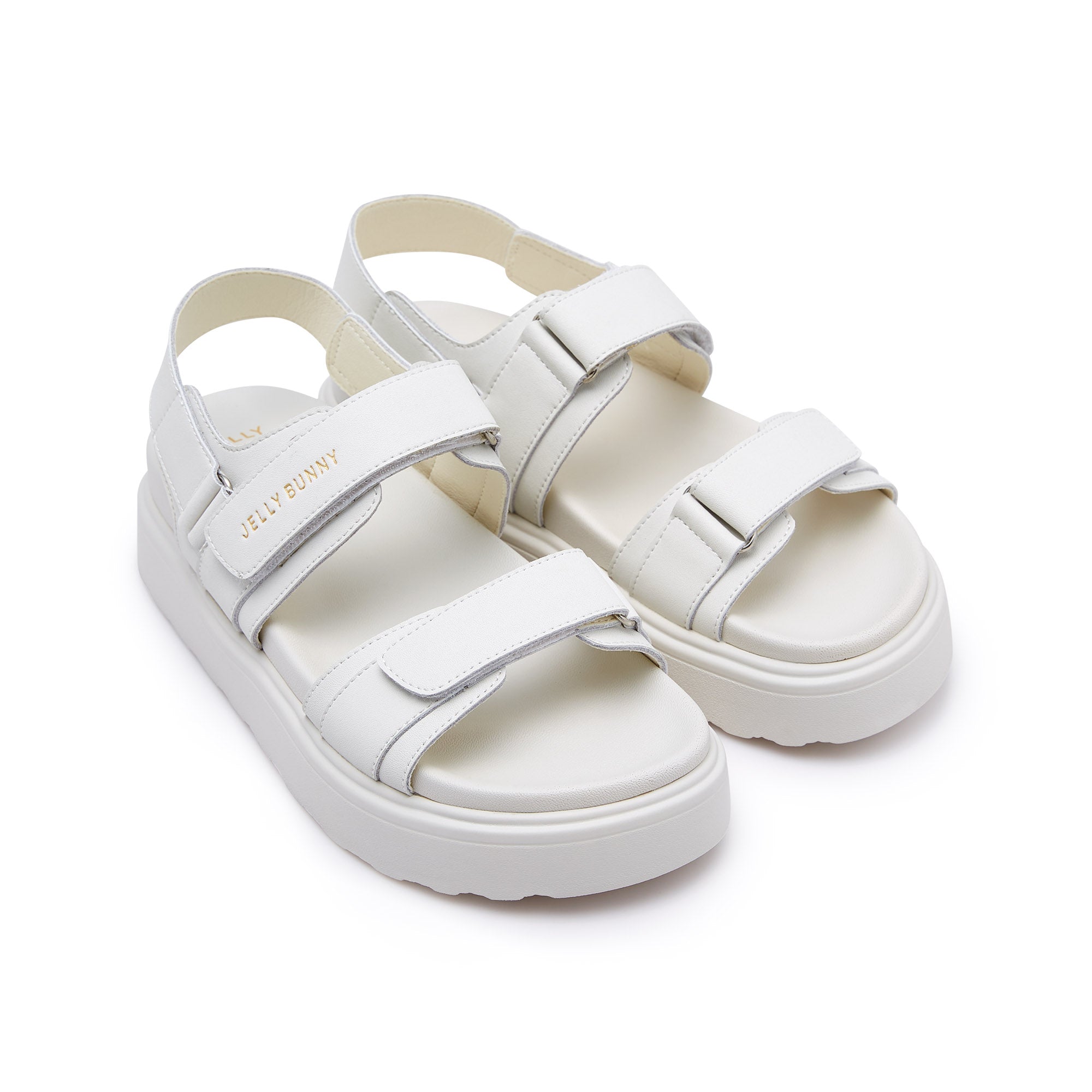 Reno Flat Slingbacks White