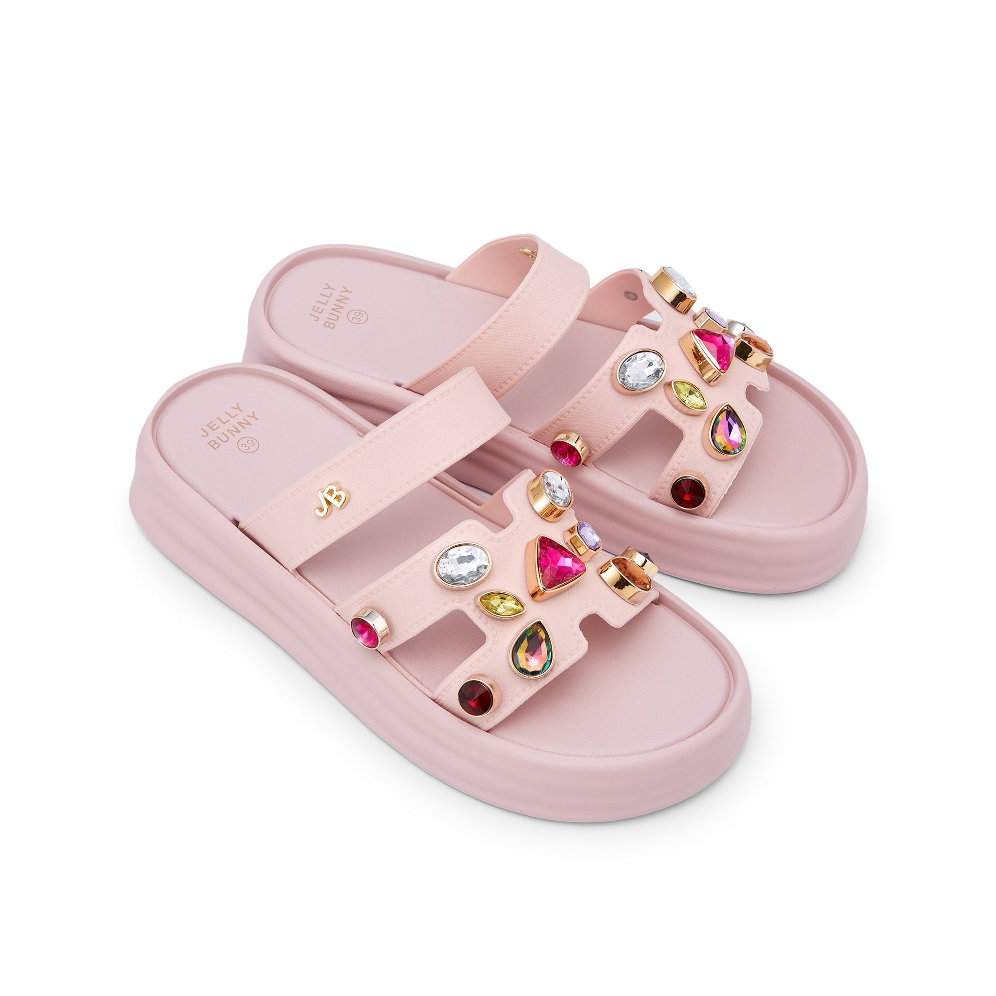 Suzana Flat Sandals Light Pink