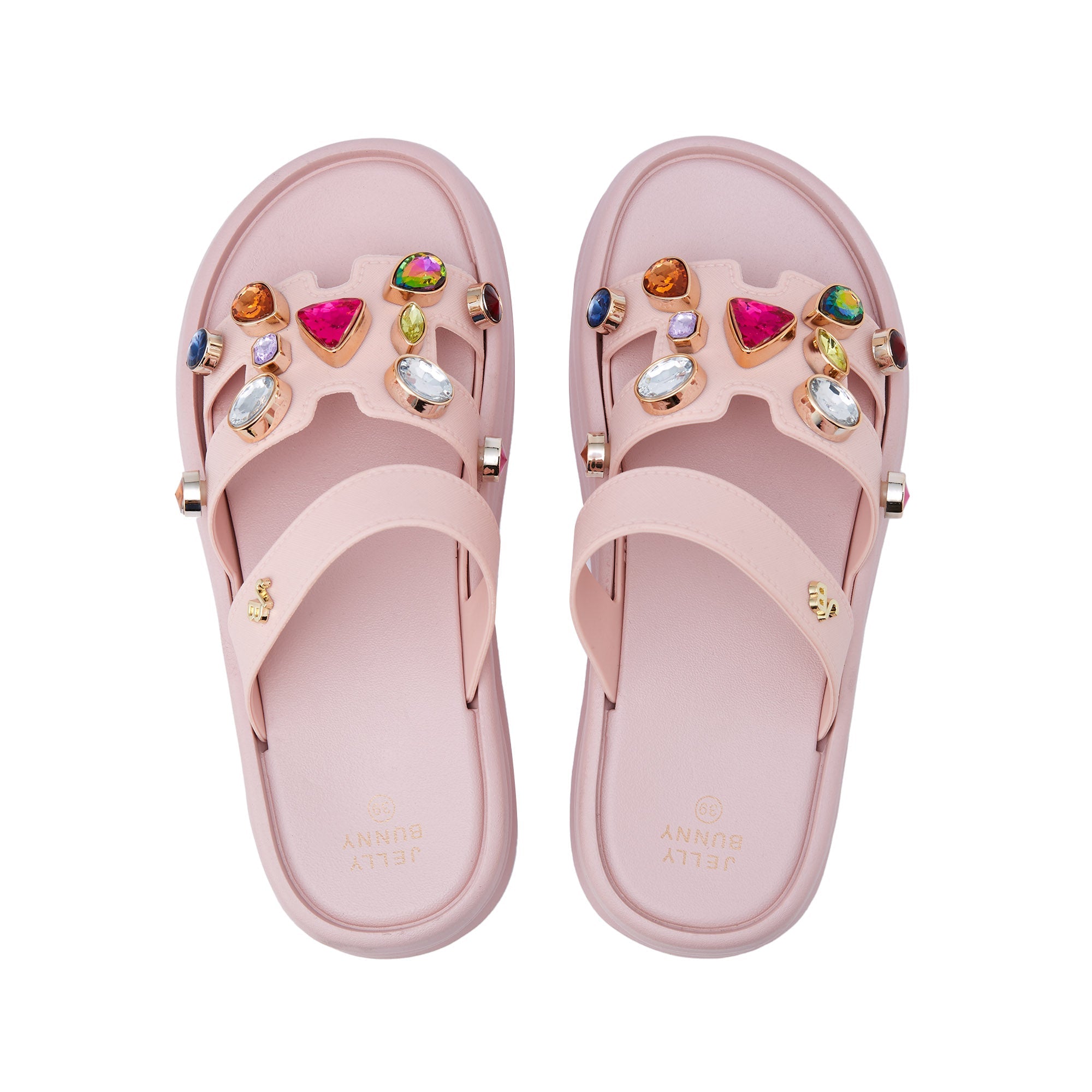 Suzana Flat Sandals Light Pink
