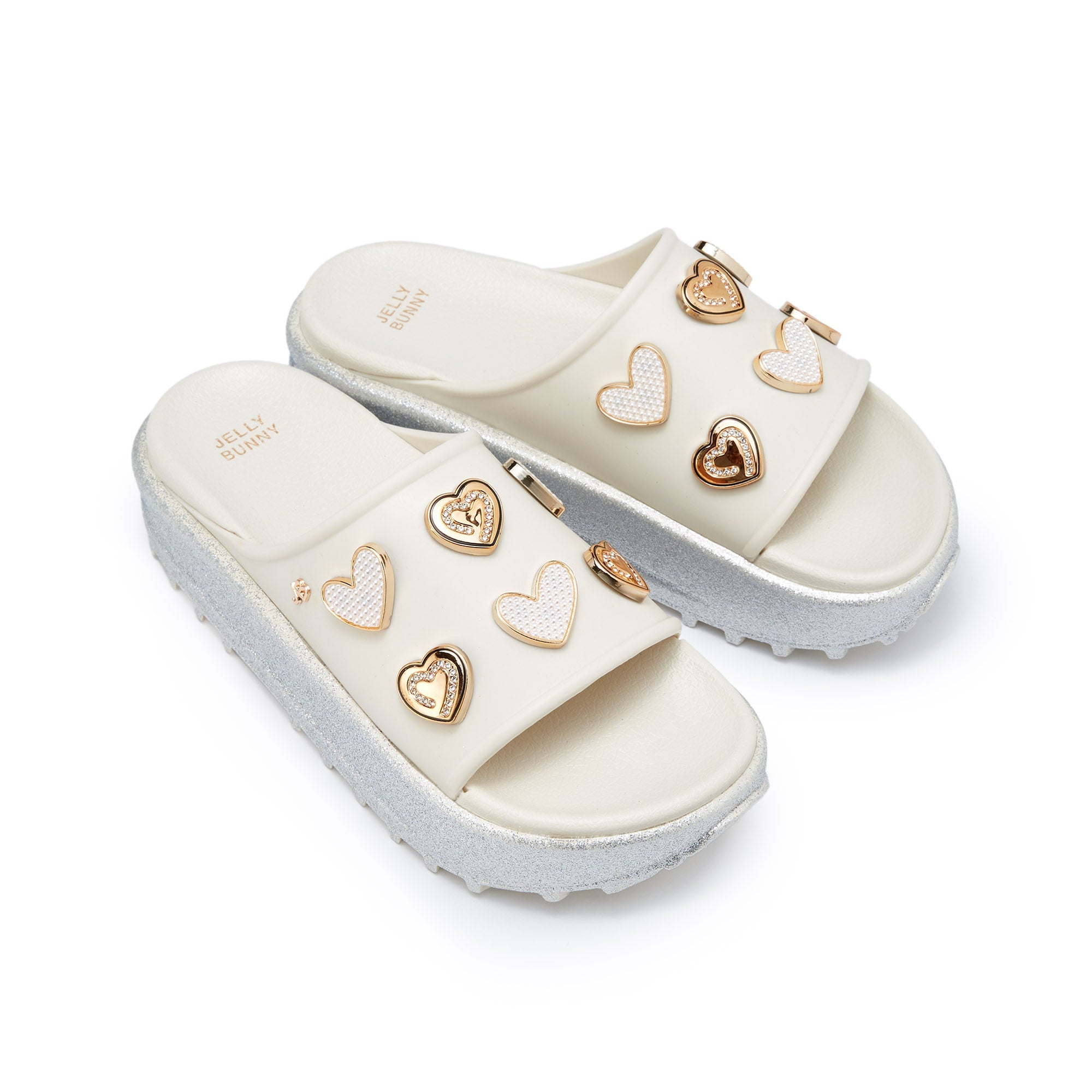 Bente Soleil Platform Sandals Ivory