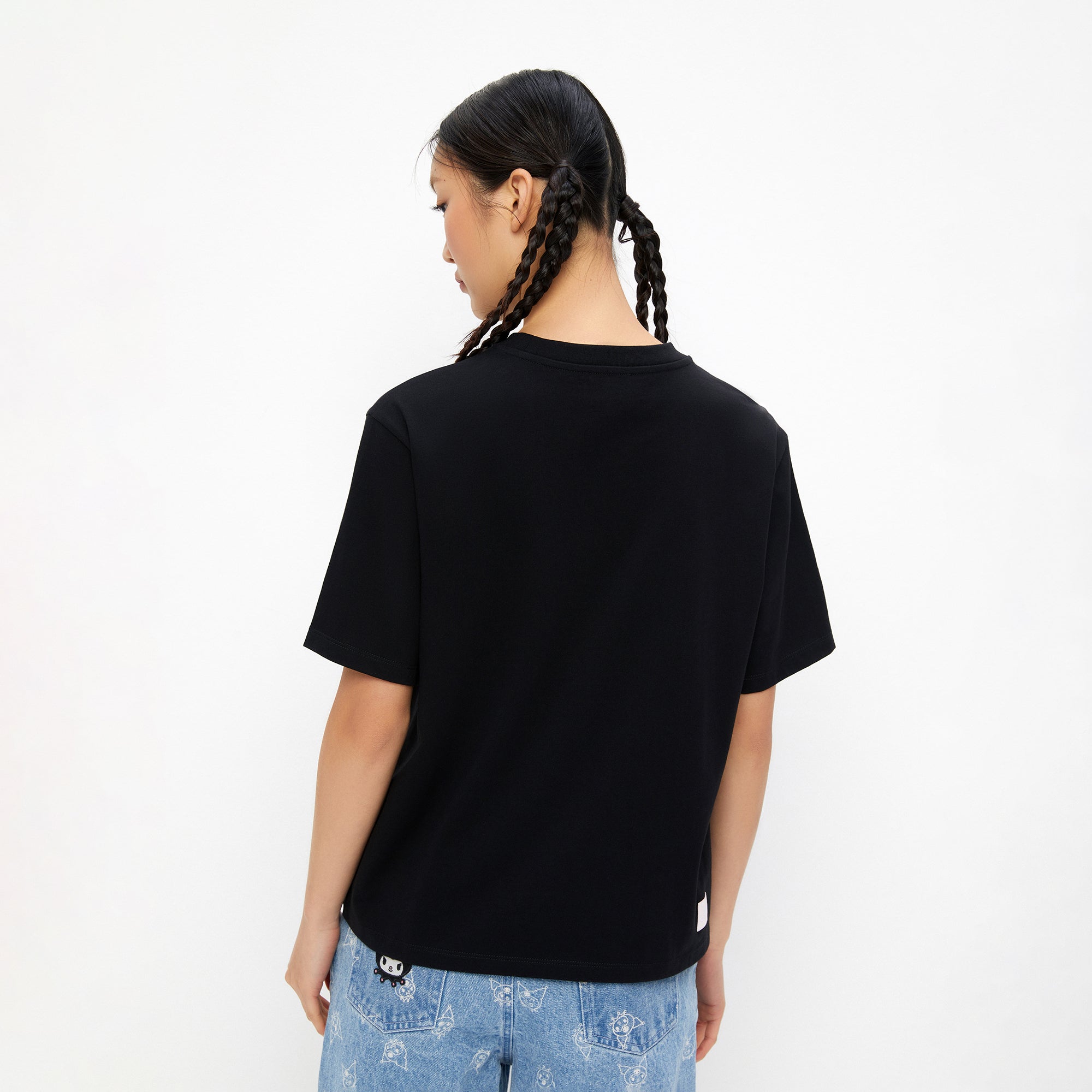 Kuromi Regular Fit T-Shirt Black