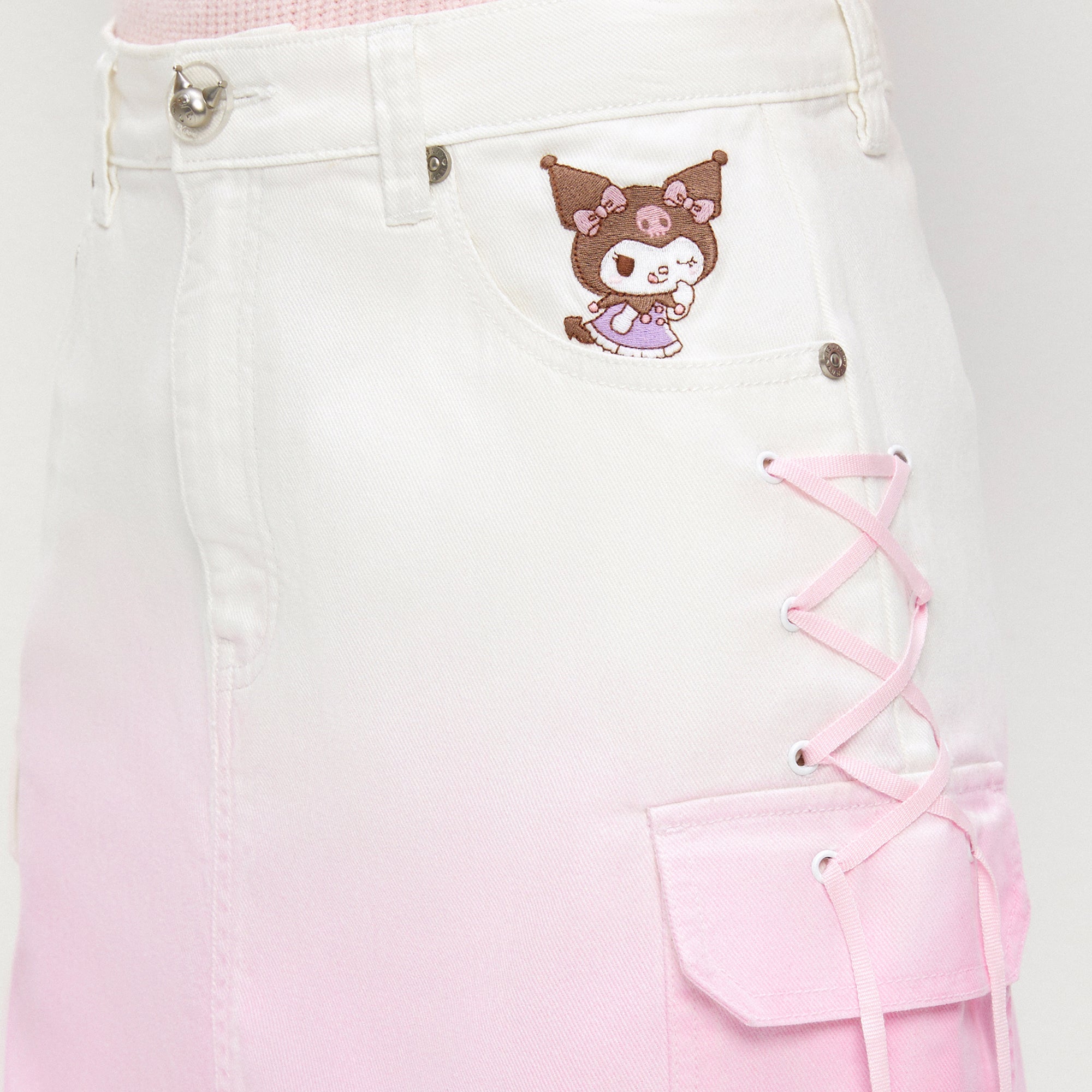 Kuromi Gradient Skirt Multi Color