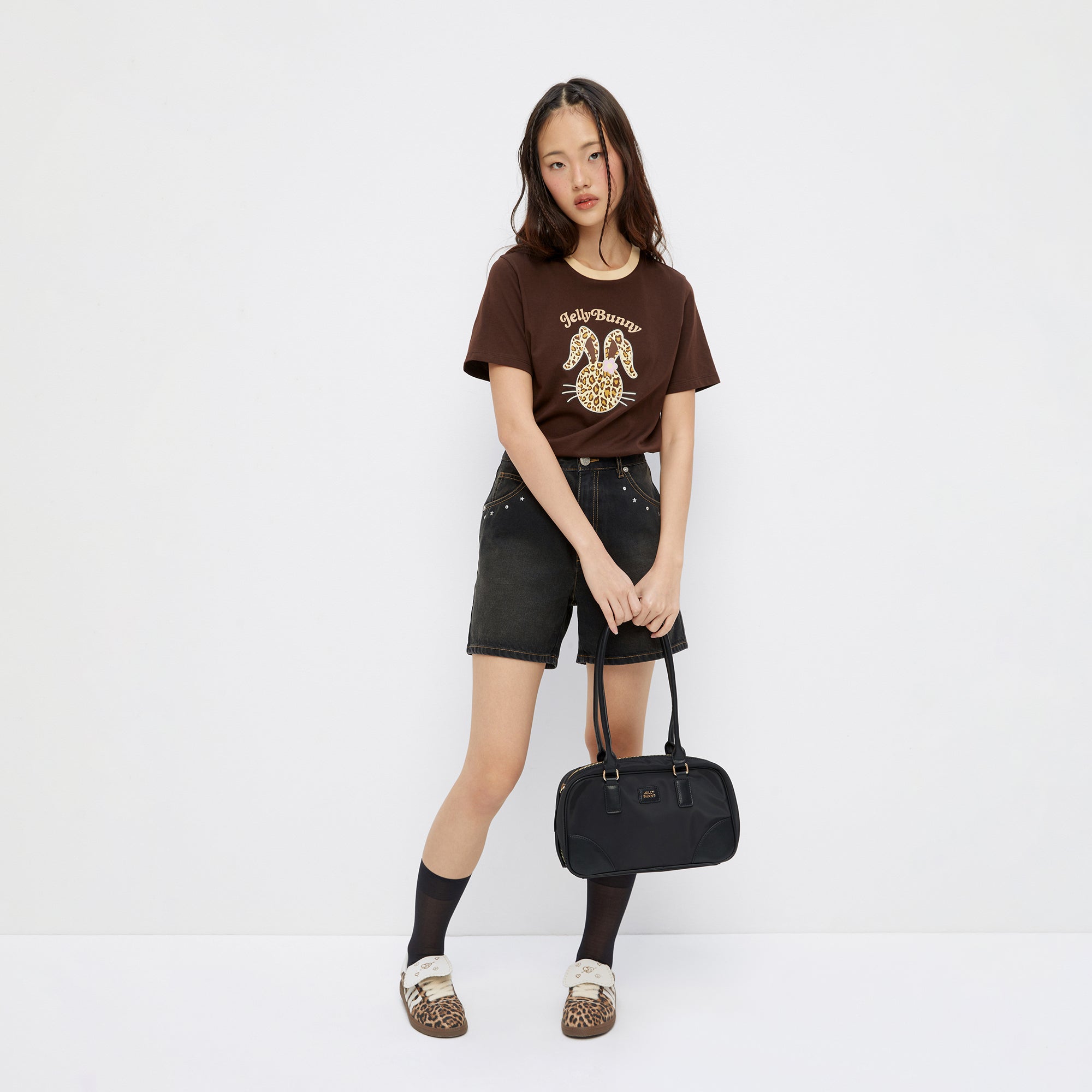 Leopard Jerme T-Shirt Brown