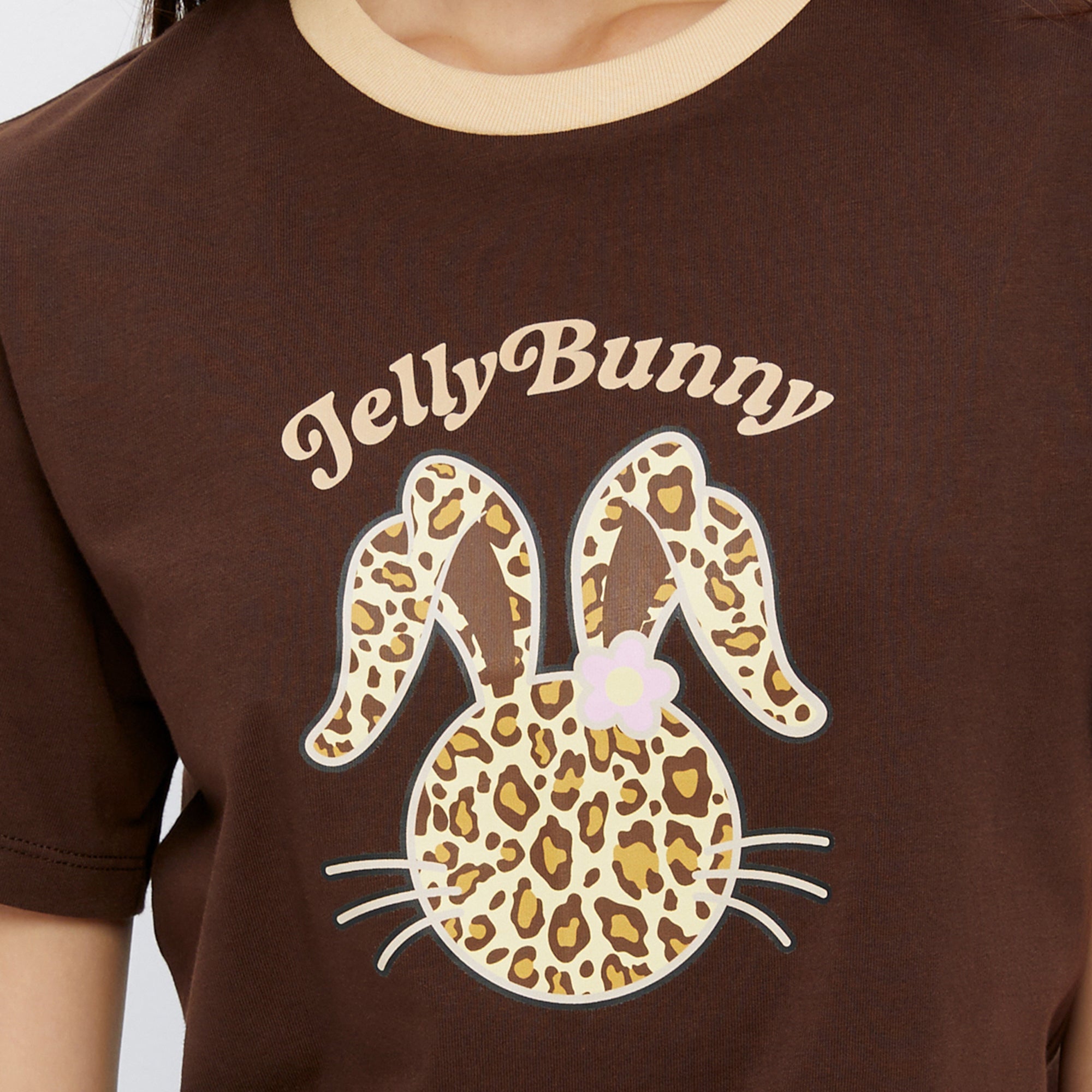 Leopard Jerme T-Shirt Brown