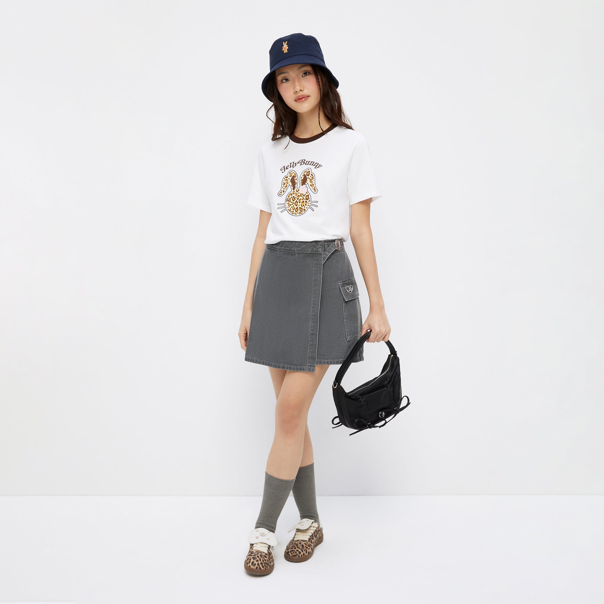 Leopard Jerme T-Shirt White