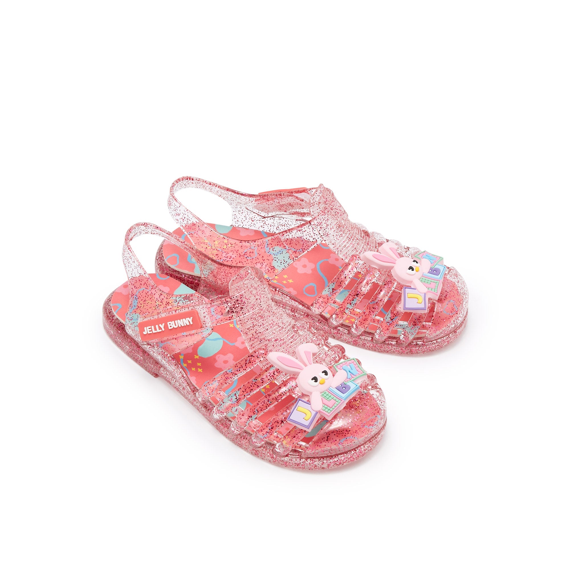 Mini Unicorn Merlin Flat Sandals For Girls Red