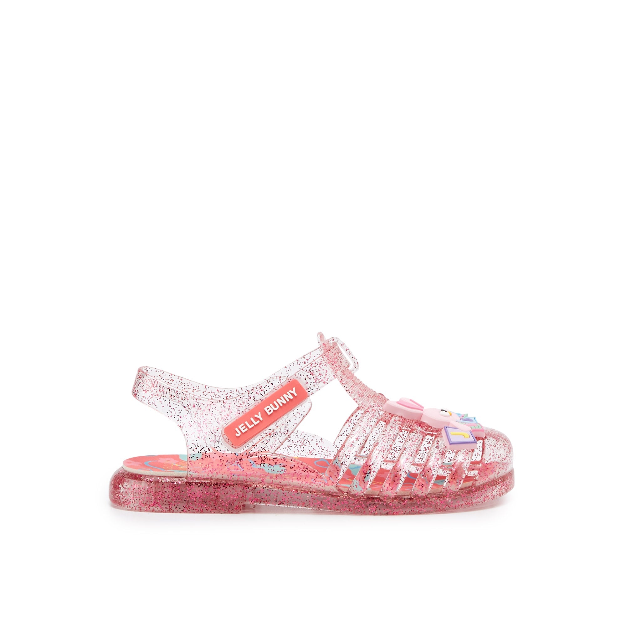 Mini Unicorn Merlin Flat Sandals For Girls Red