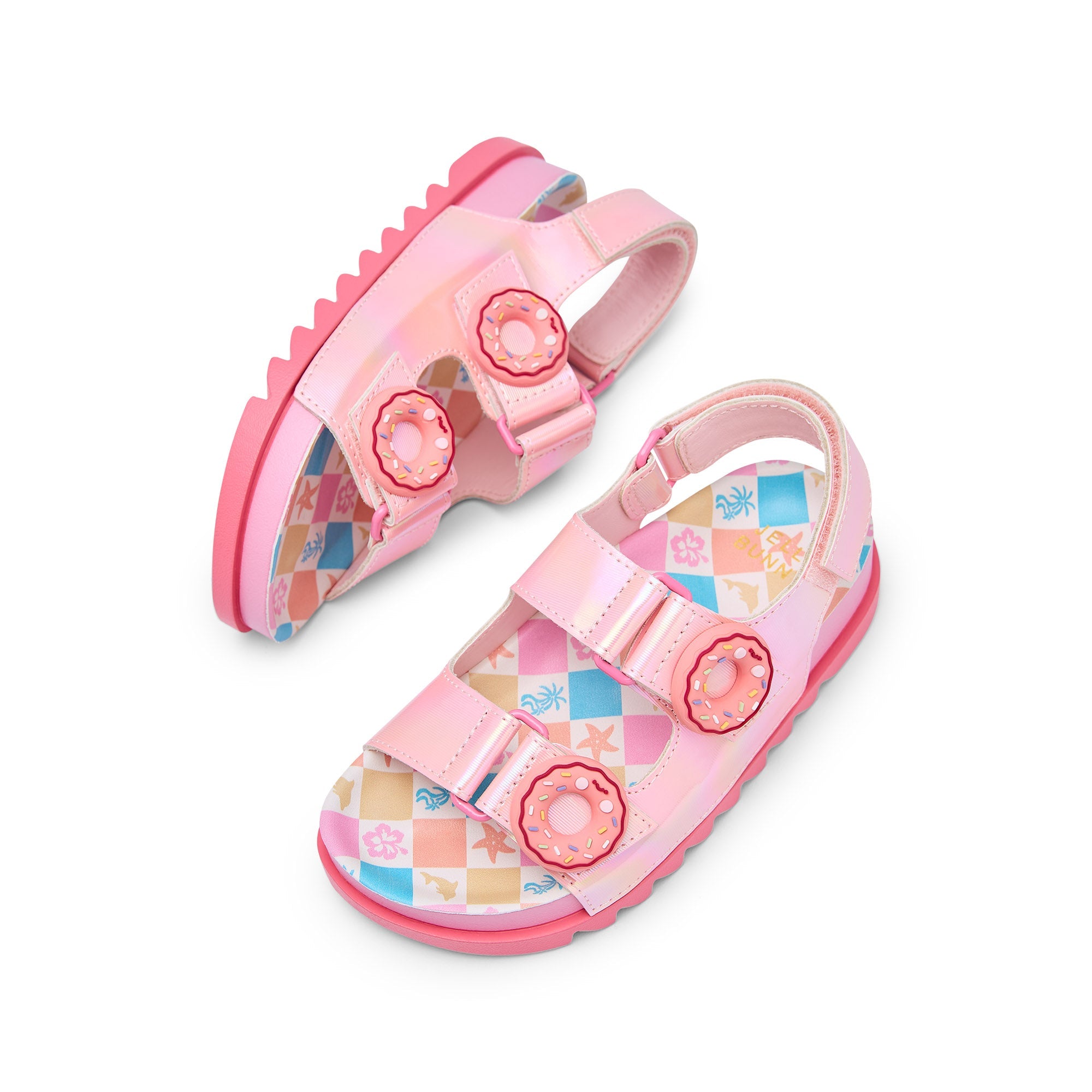 Mini Sport Robin Flatform Sandals Pink