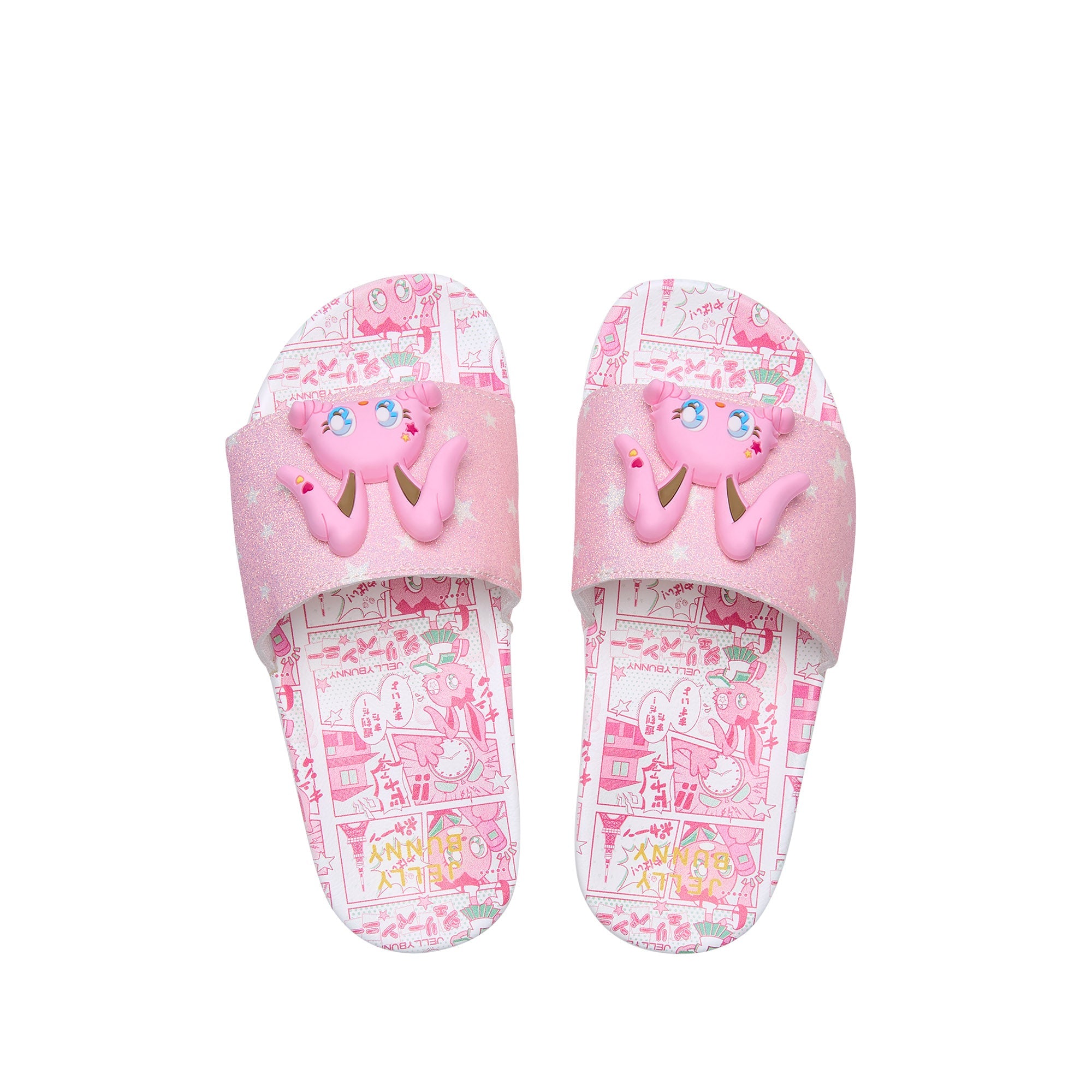 Mini Slide Lucas Sandals For Mini Girl Light Pink