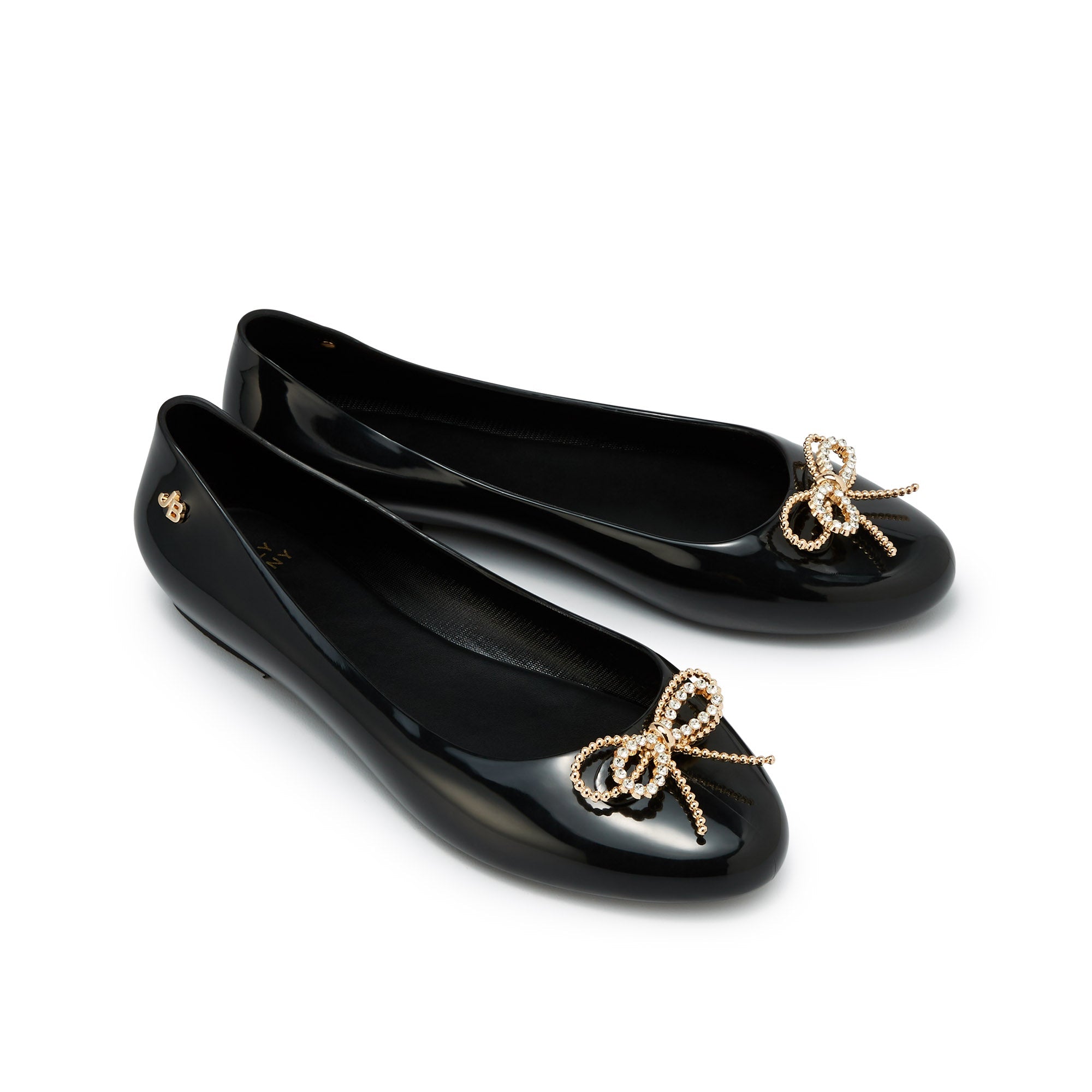 Marija Bow Ballerinas Black