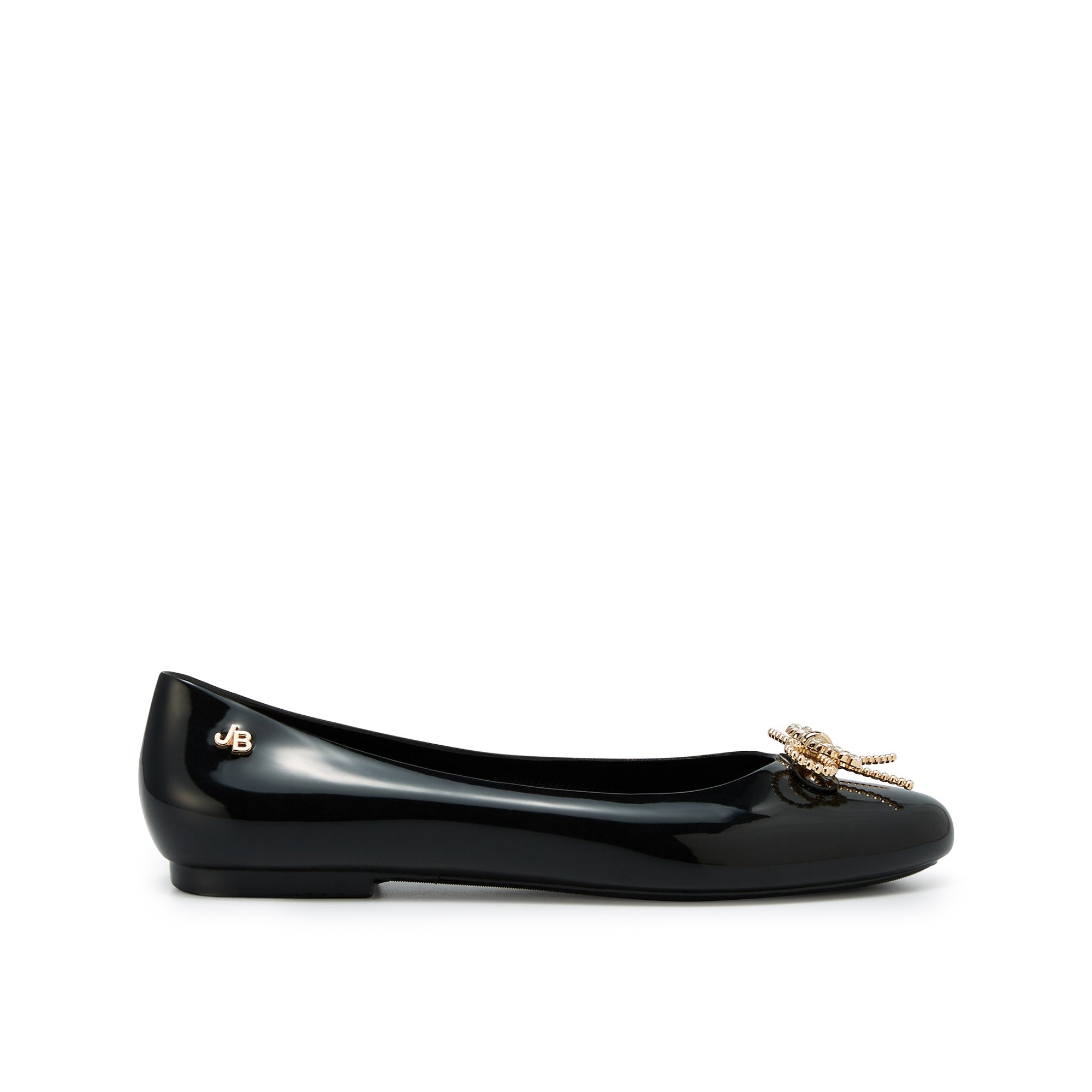 Marija Bow Ballerinas Black