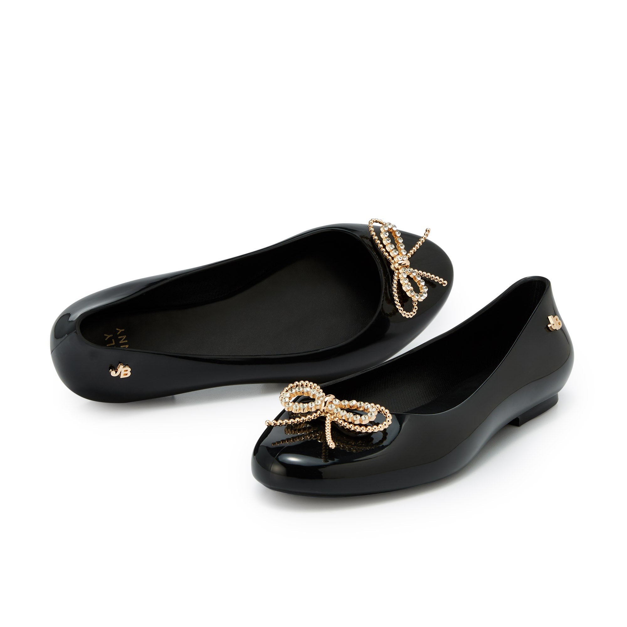 Marija Bow Ballerinas Black