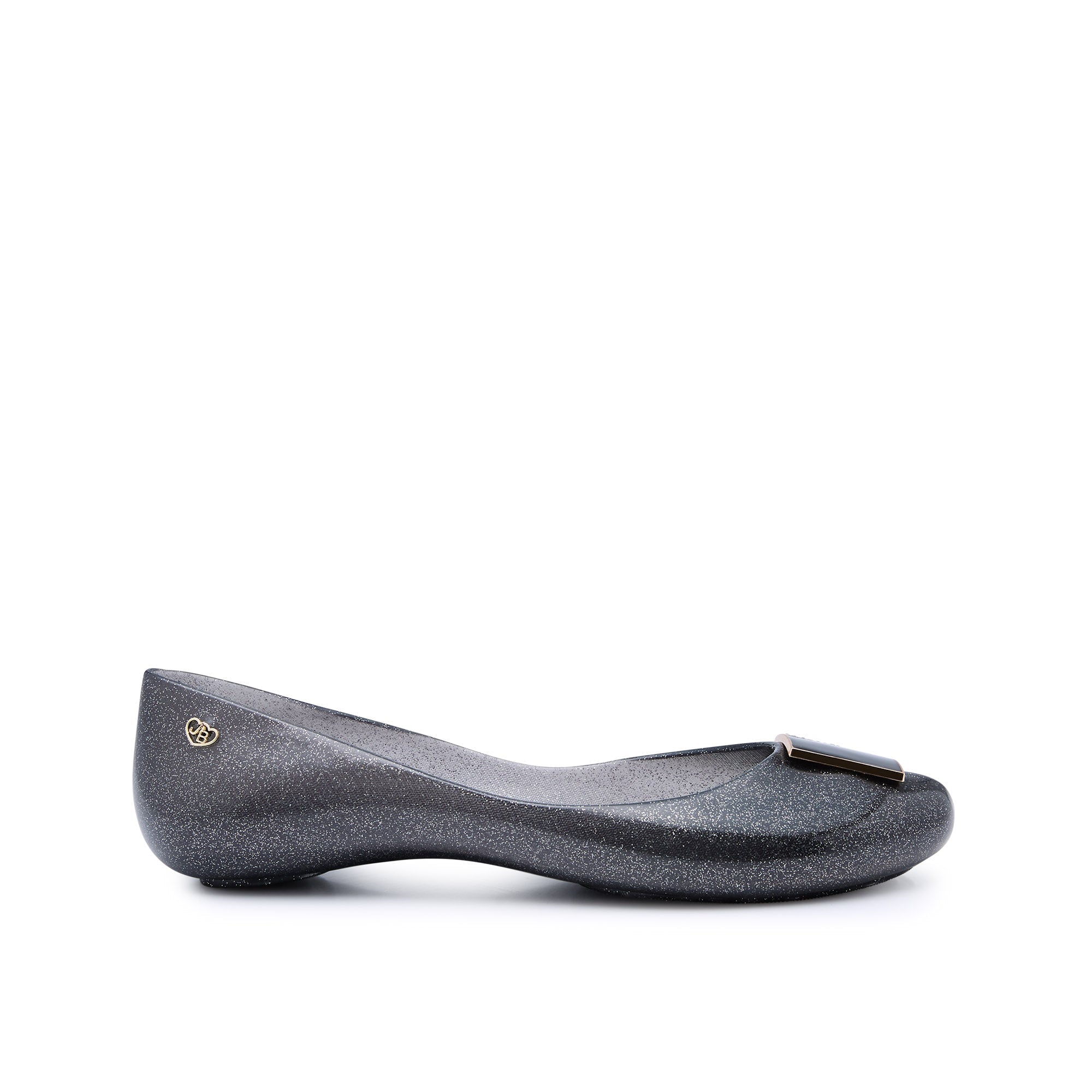 Melina Chiara Ballerinas Glitter Black