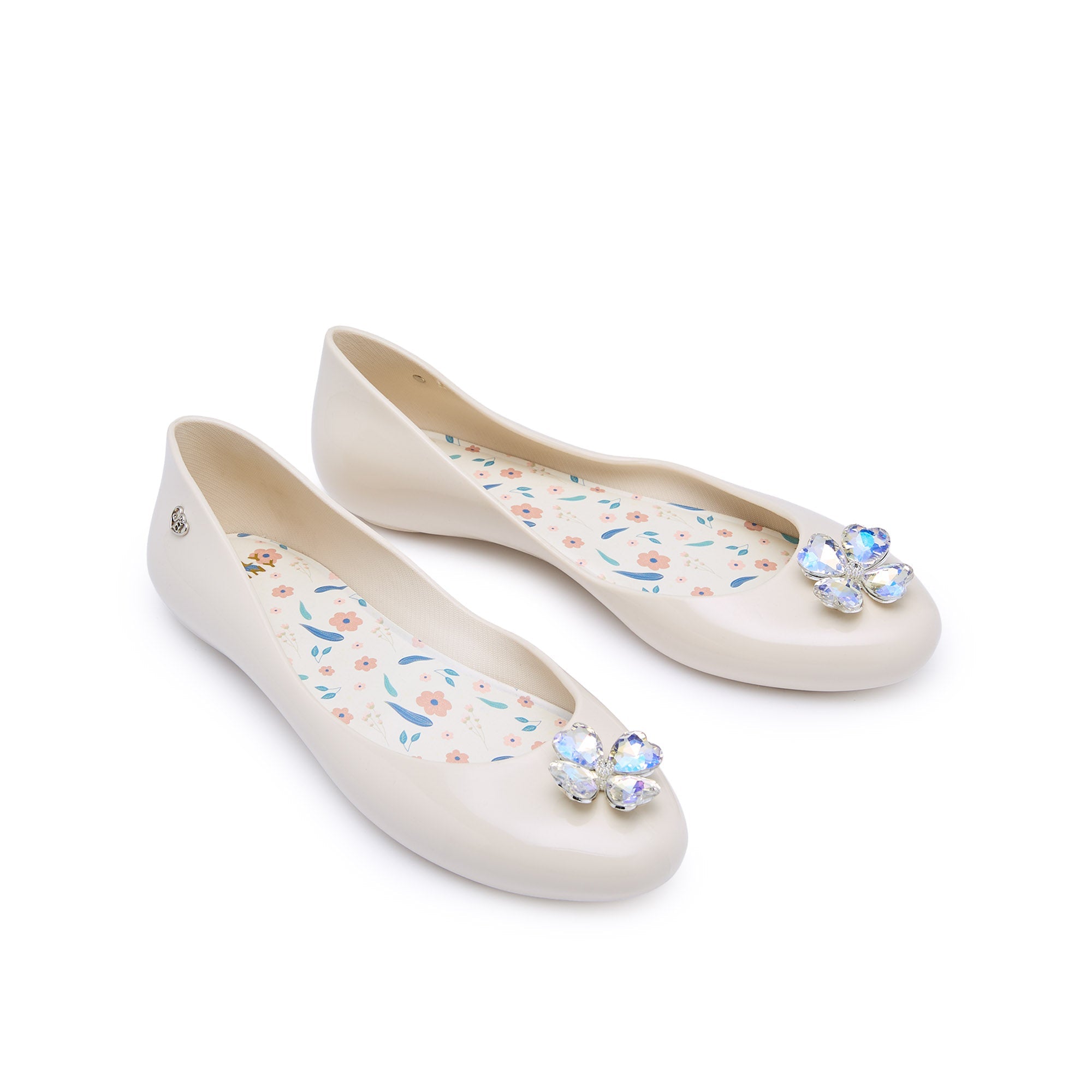 Melina Celine Ballerinas Ivory