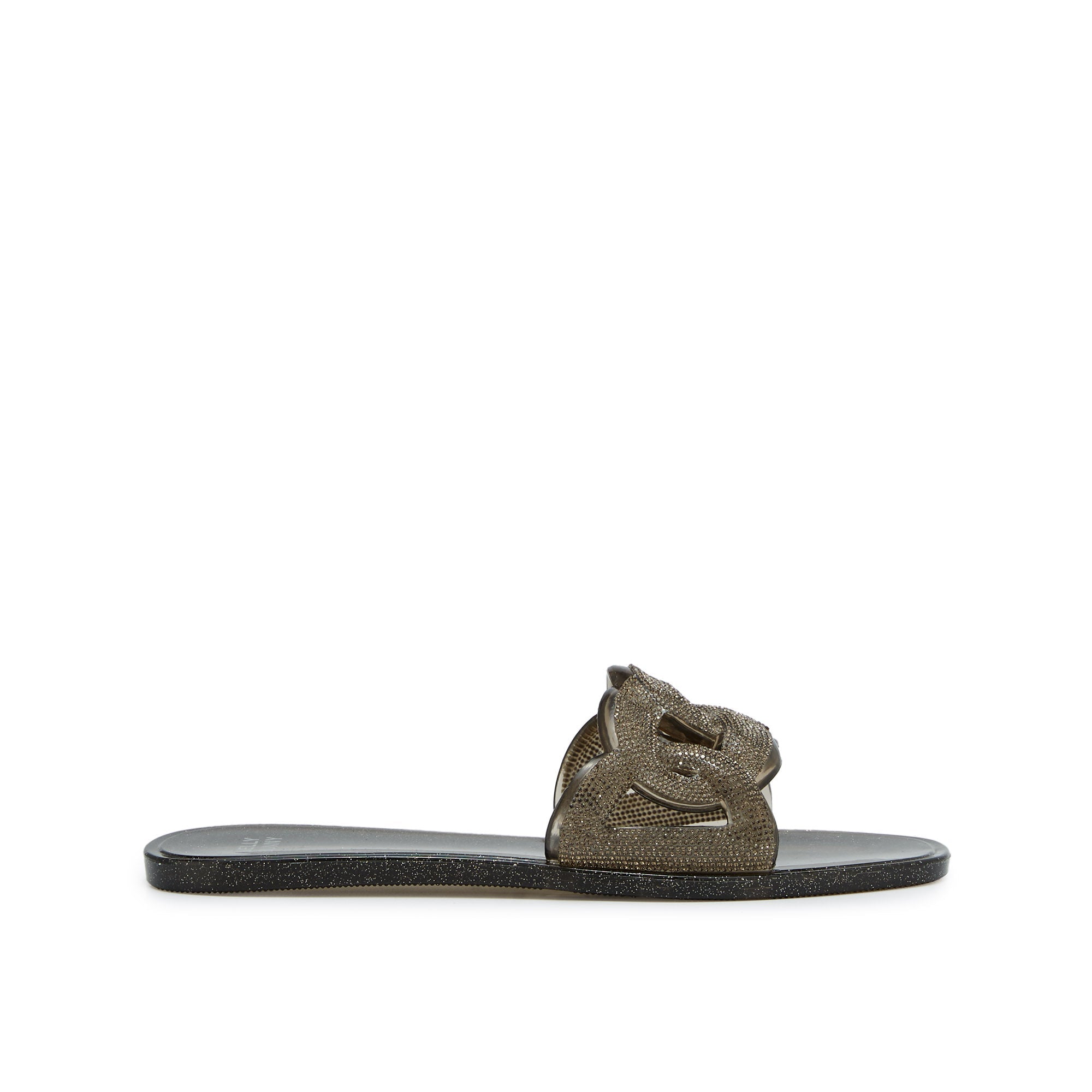 Zoi Sandals Glitter Black